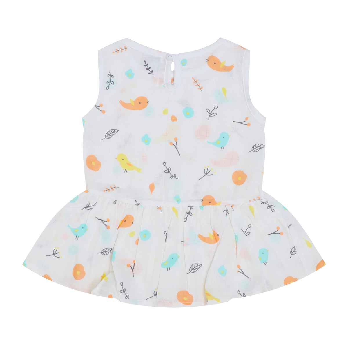 New SALE - Organic Muslin Baby Frock