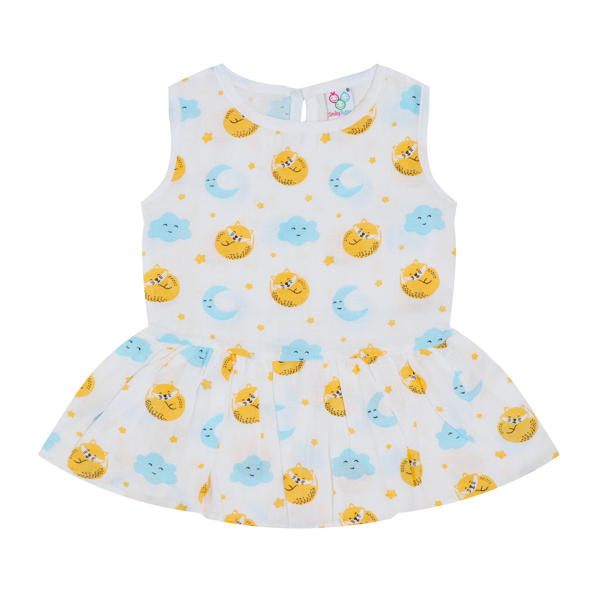 New SALE - Organic Muslin Baby Frock