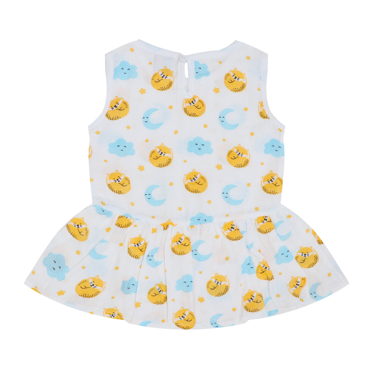 New SALE - Organic Muslin Baby Frock