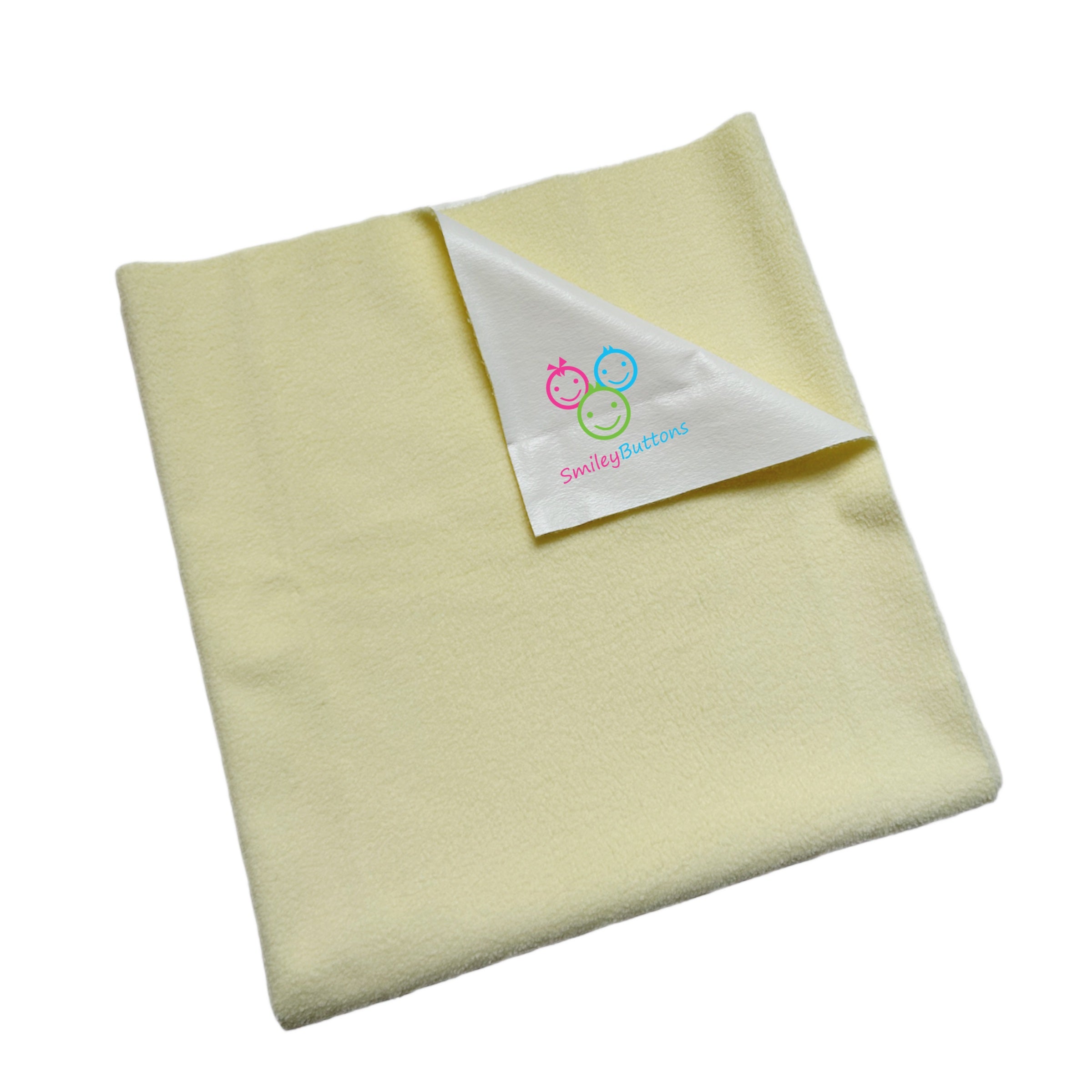 Buy Waterproof Bed Protector Sheet For Newborn Baby Smiley Buttons