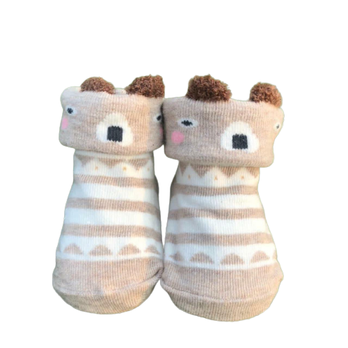 Baby brown socks 2025