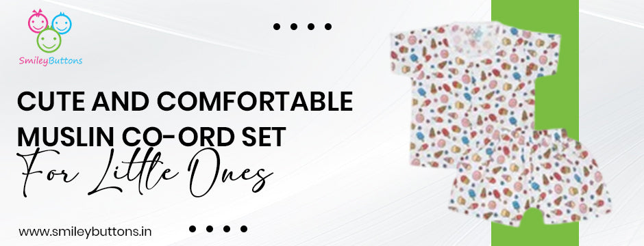 Cute and Comfortable Muslin Co-ord Set