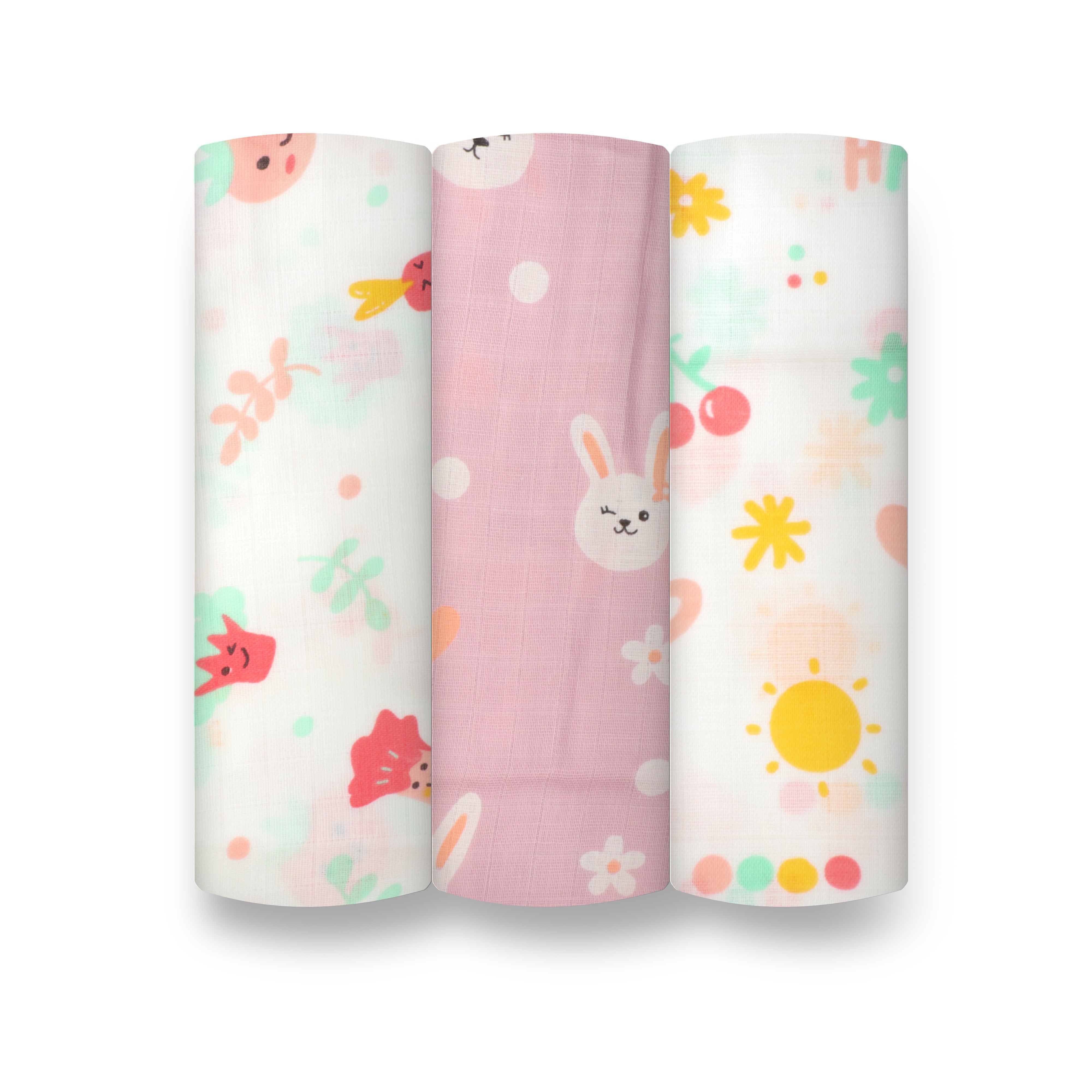 Muslin Swaddle | Single Weave - 3 Pack