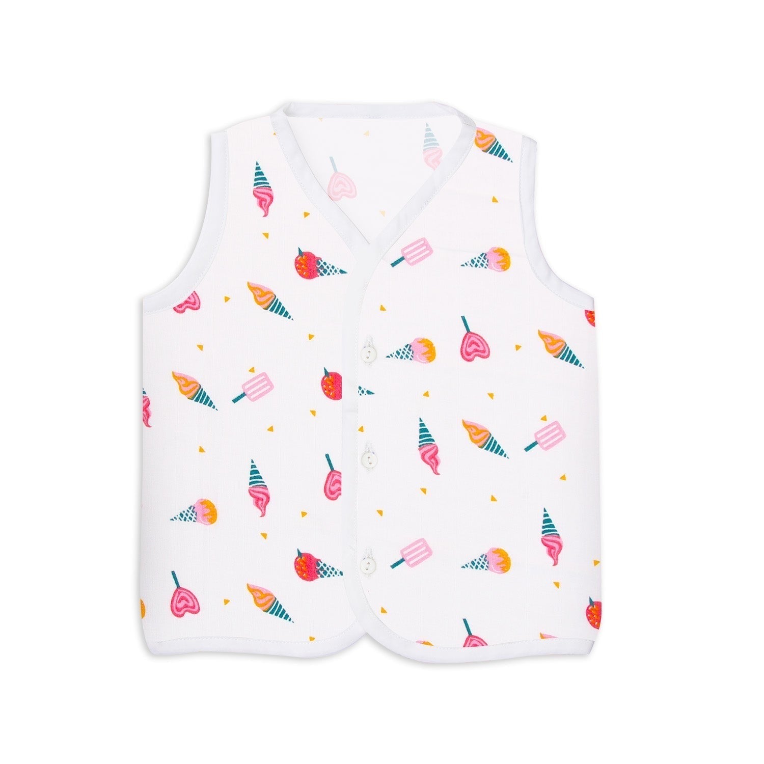 SALE -  Organic Muslin Jabla - Lollipop