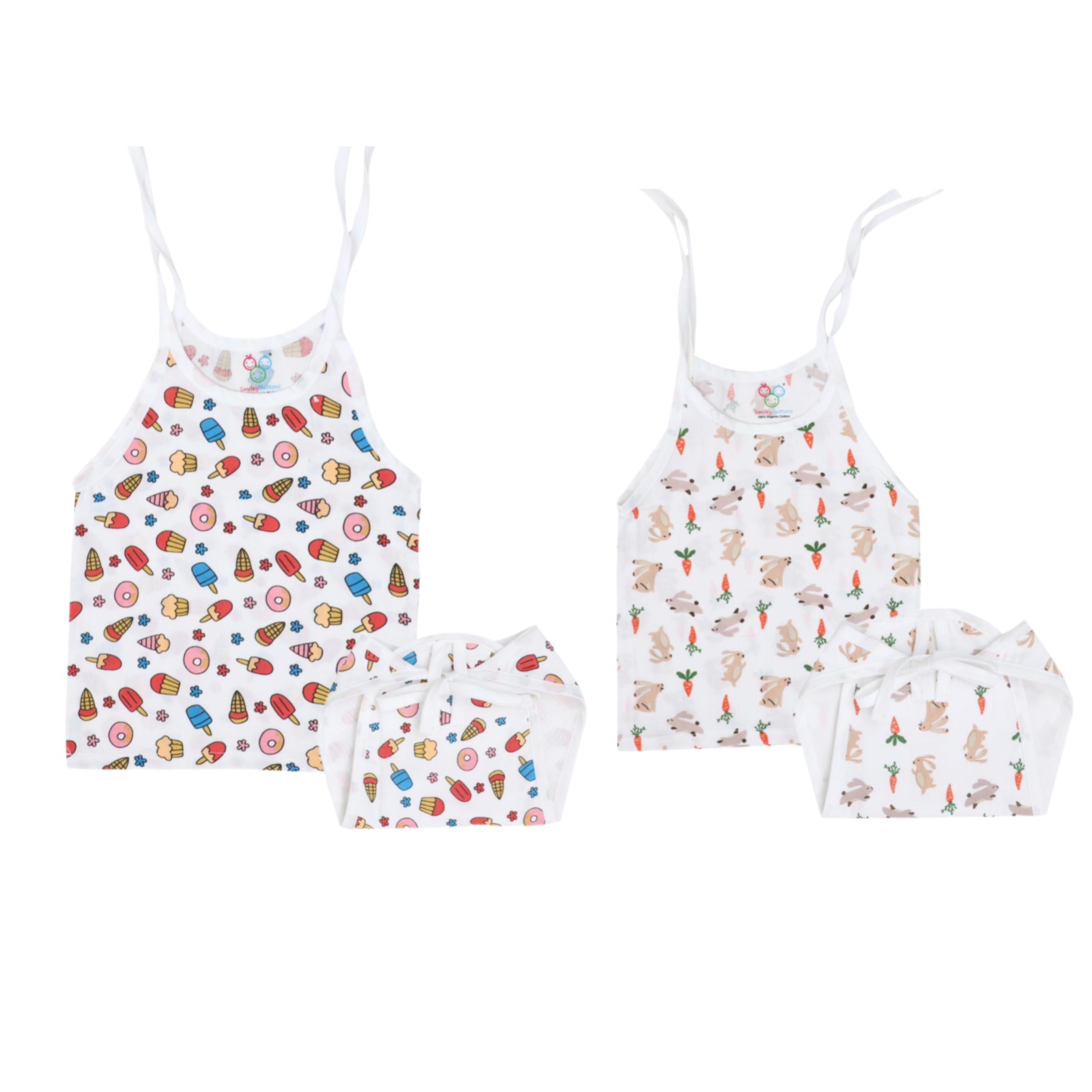 Muslin Jabla & Nappy Combo | 2 Pack
