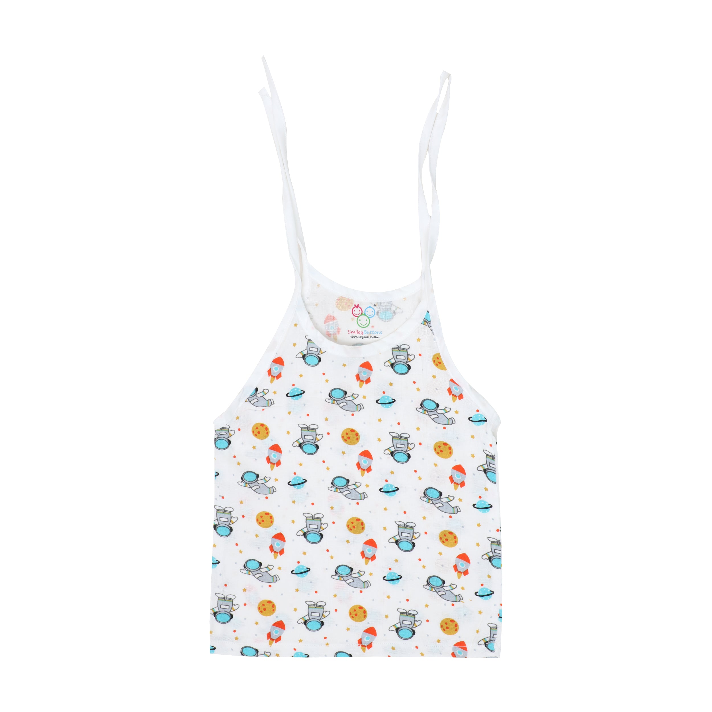 New Organic Muslin Jabla | Knotted