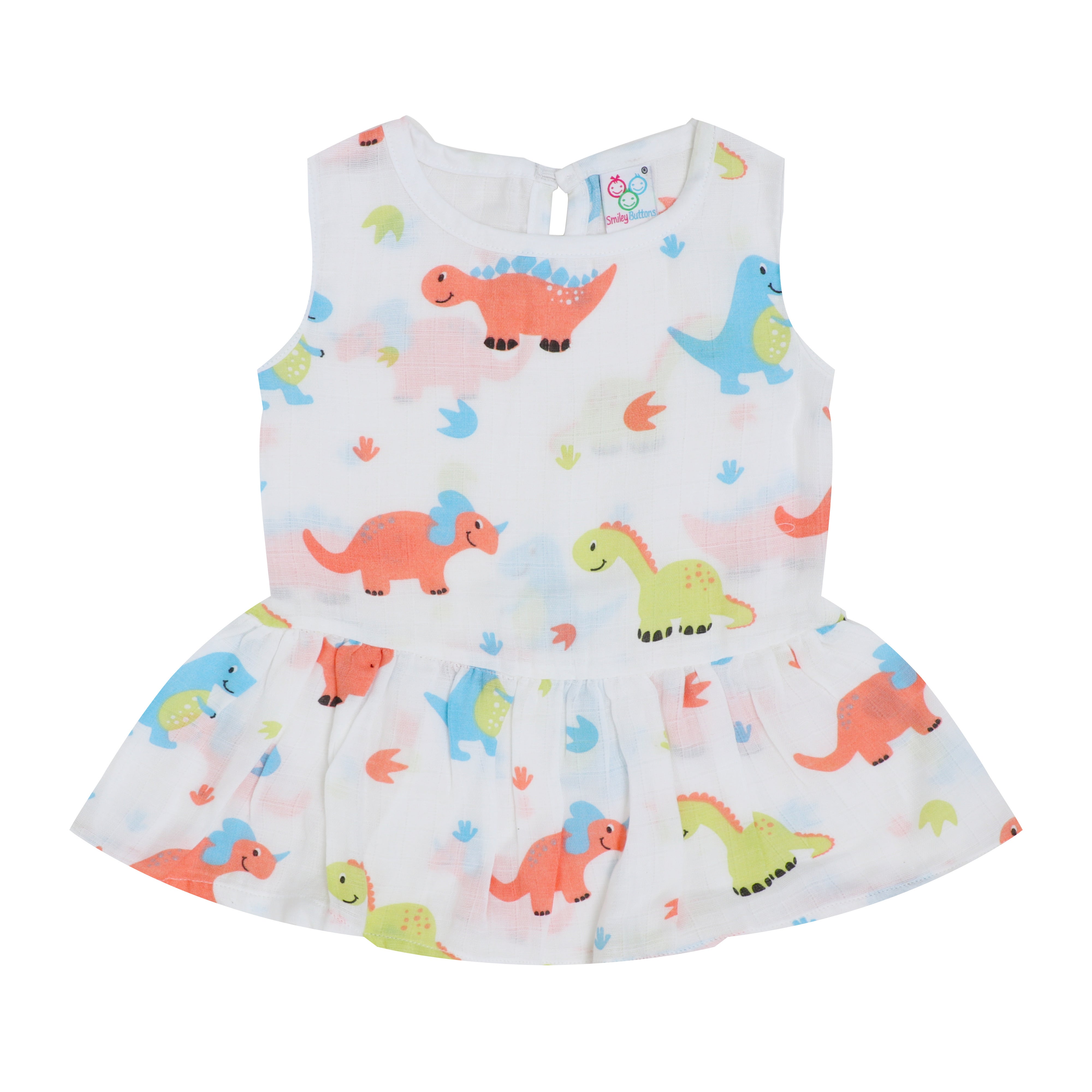 New SALE - Organic Muslin Baby Frock