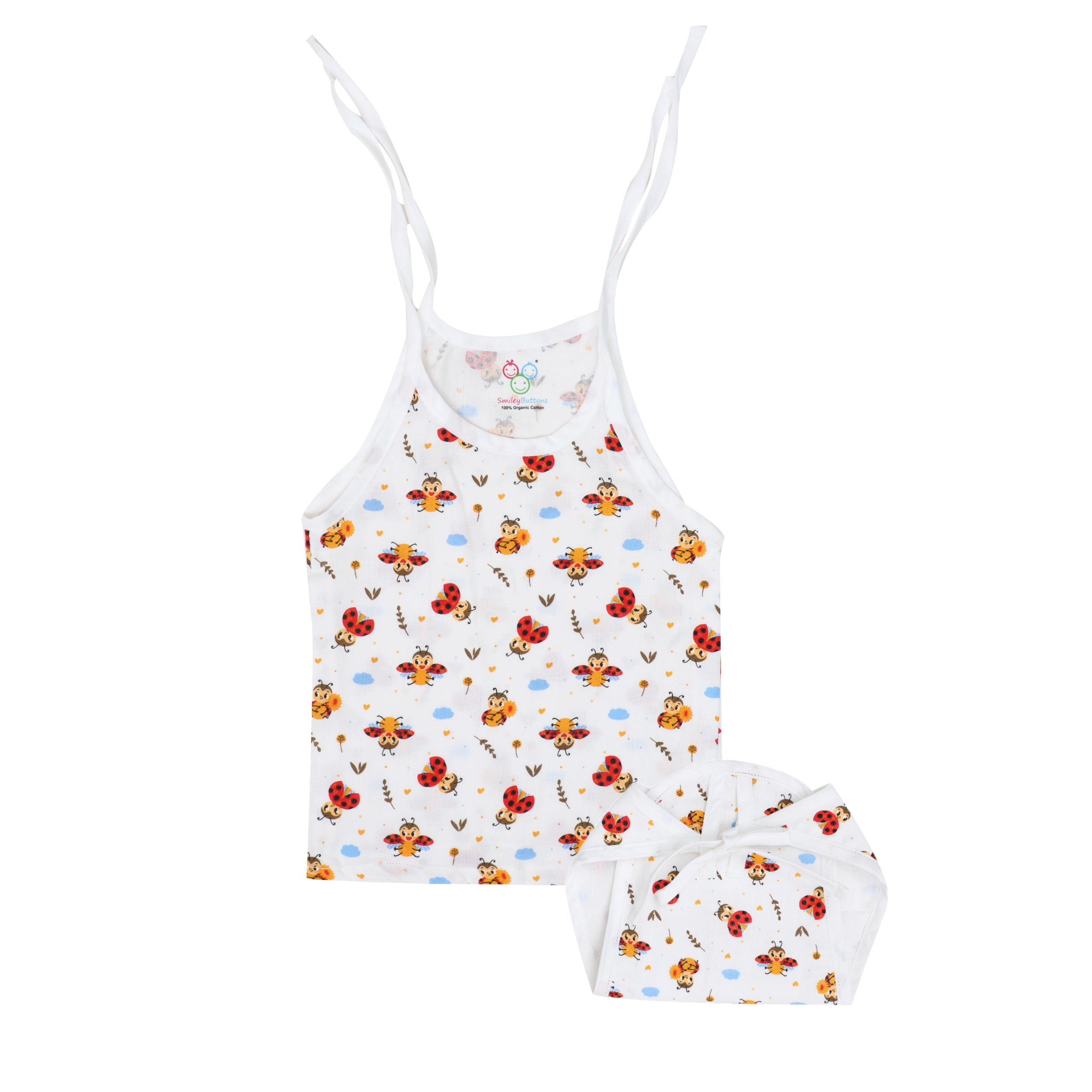 New Muslin Bodysuit with Cap set
