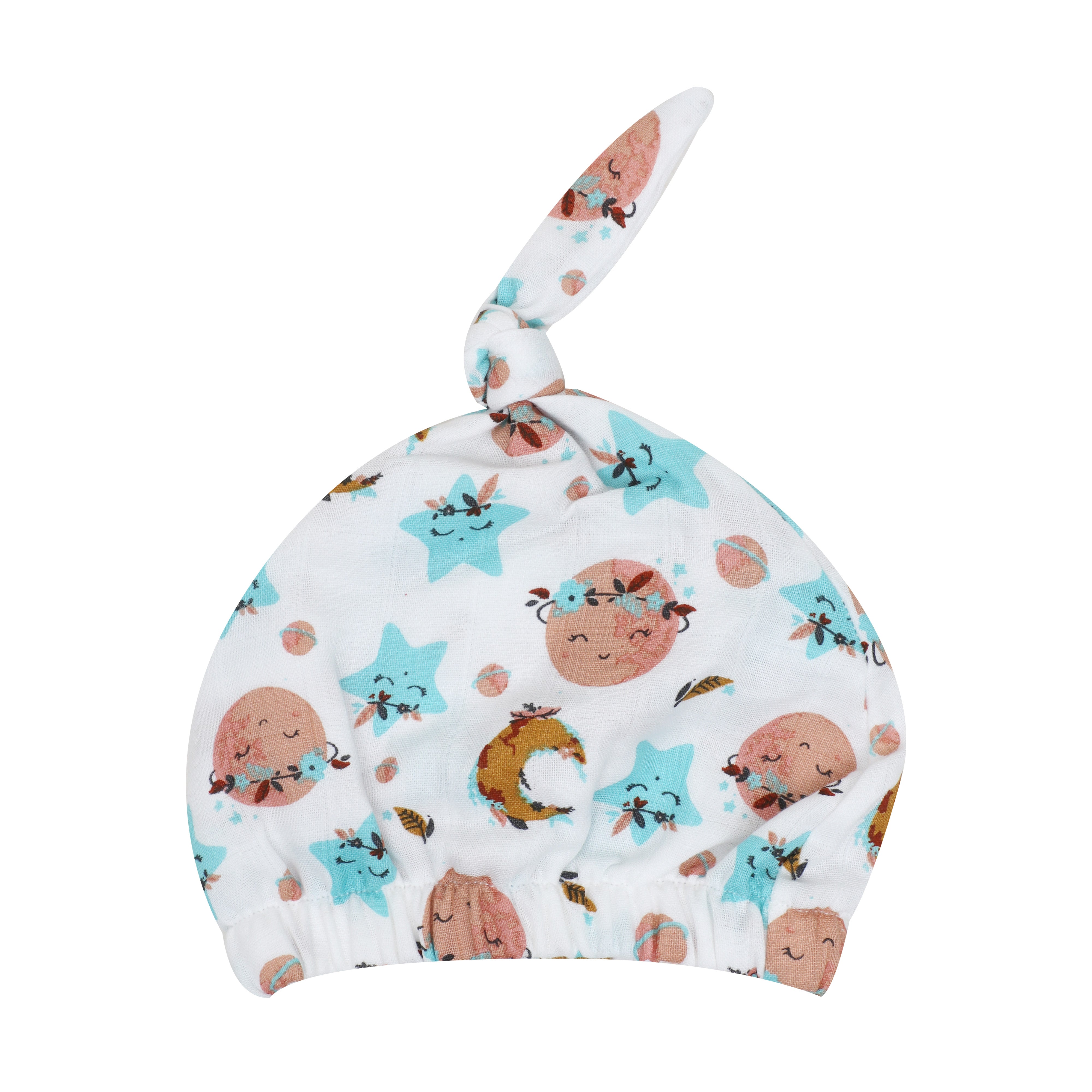 Muslin Bodysuit with Cap - Twinkle Dream