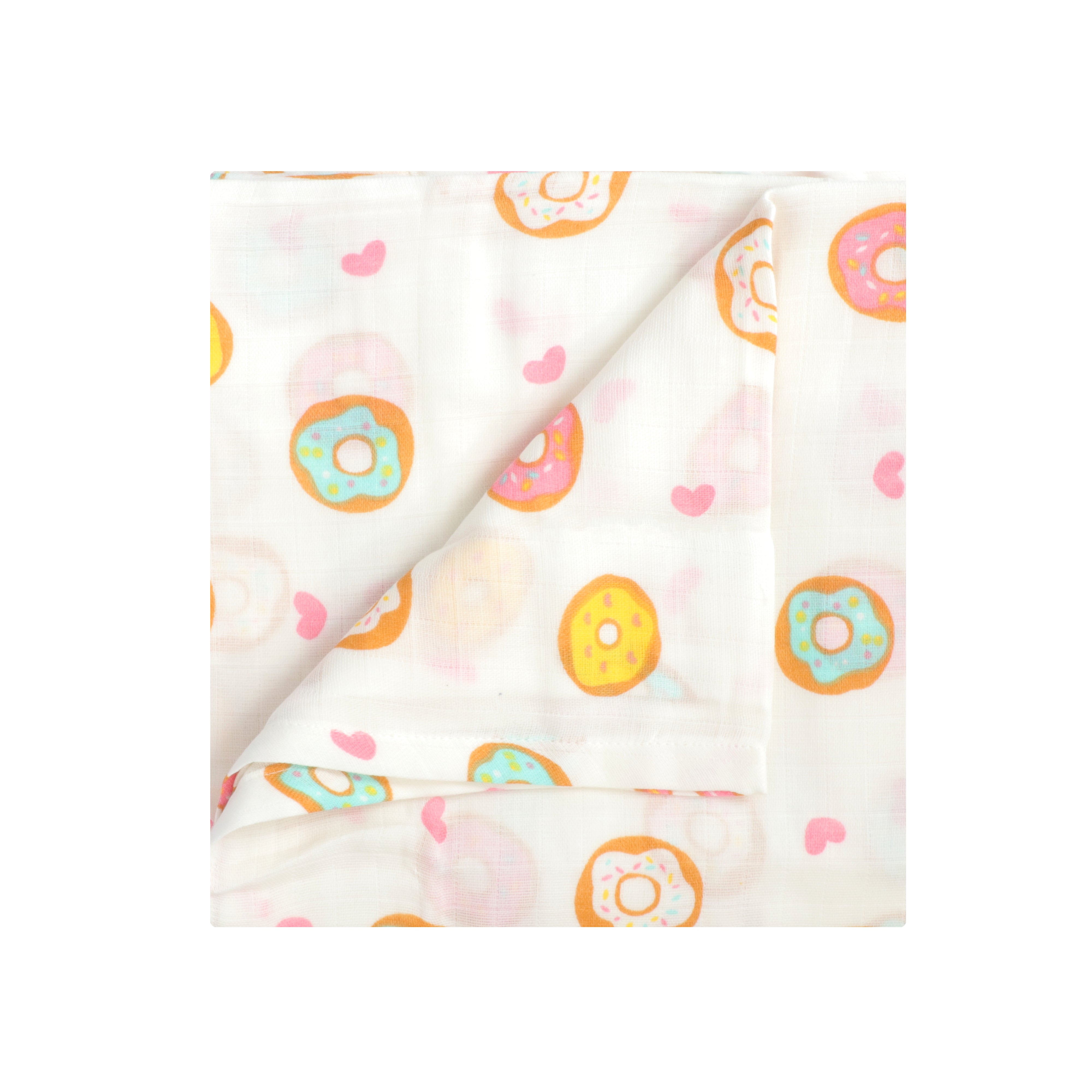 Muslin Swaddle | Single Weave - Donut