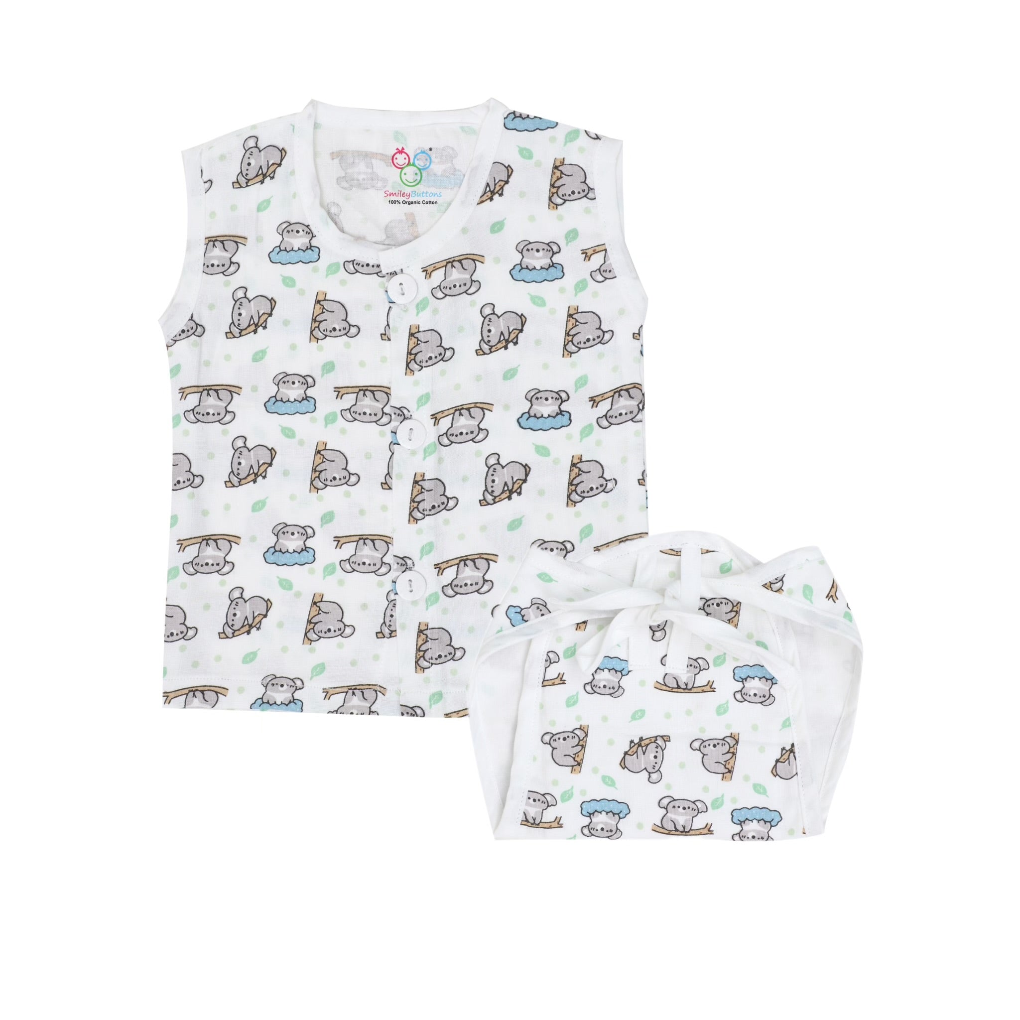New Muslin Jabla & Nappy
