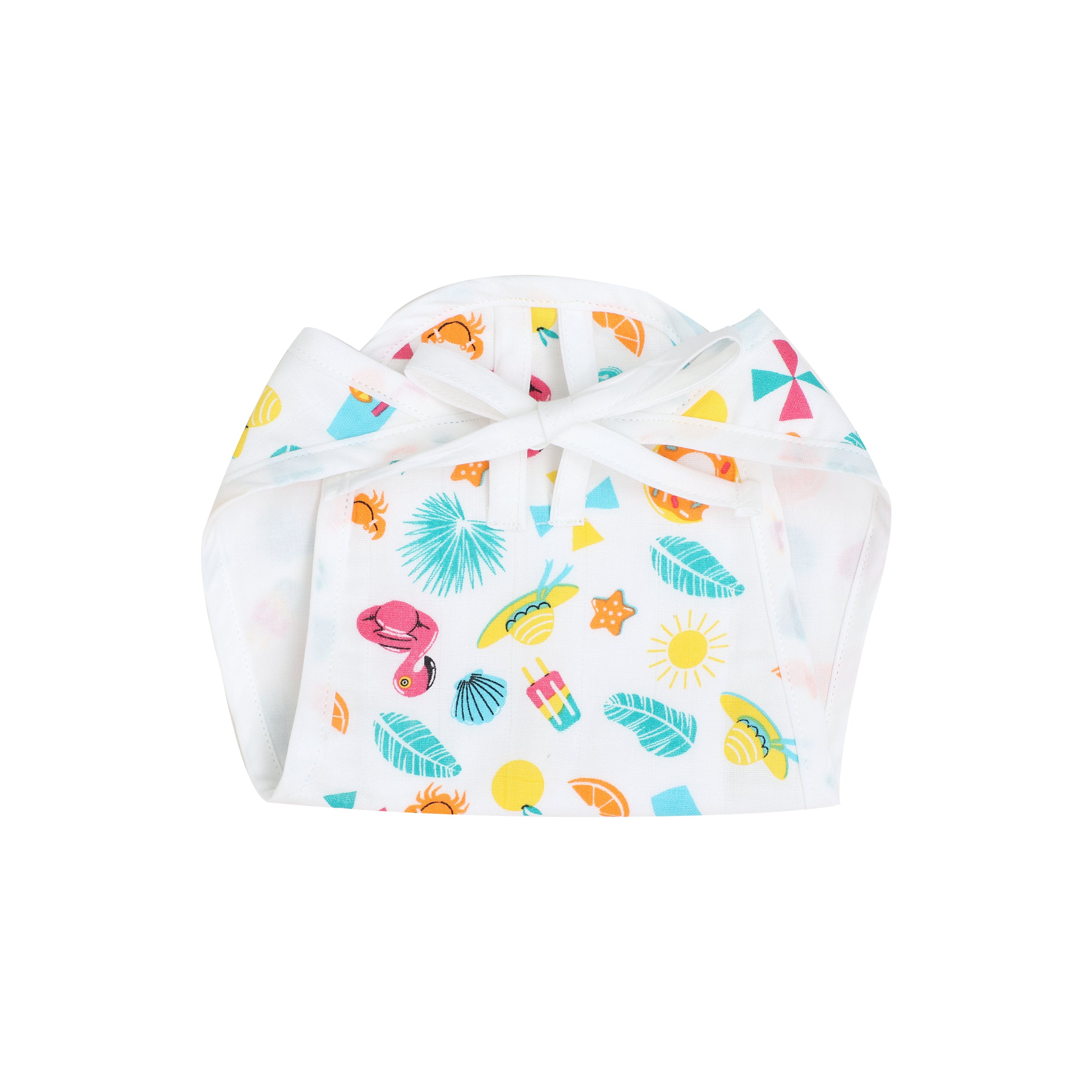Muslin Jabla & Nappy  - Summer Splash