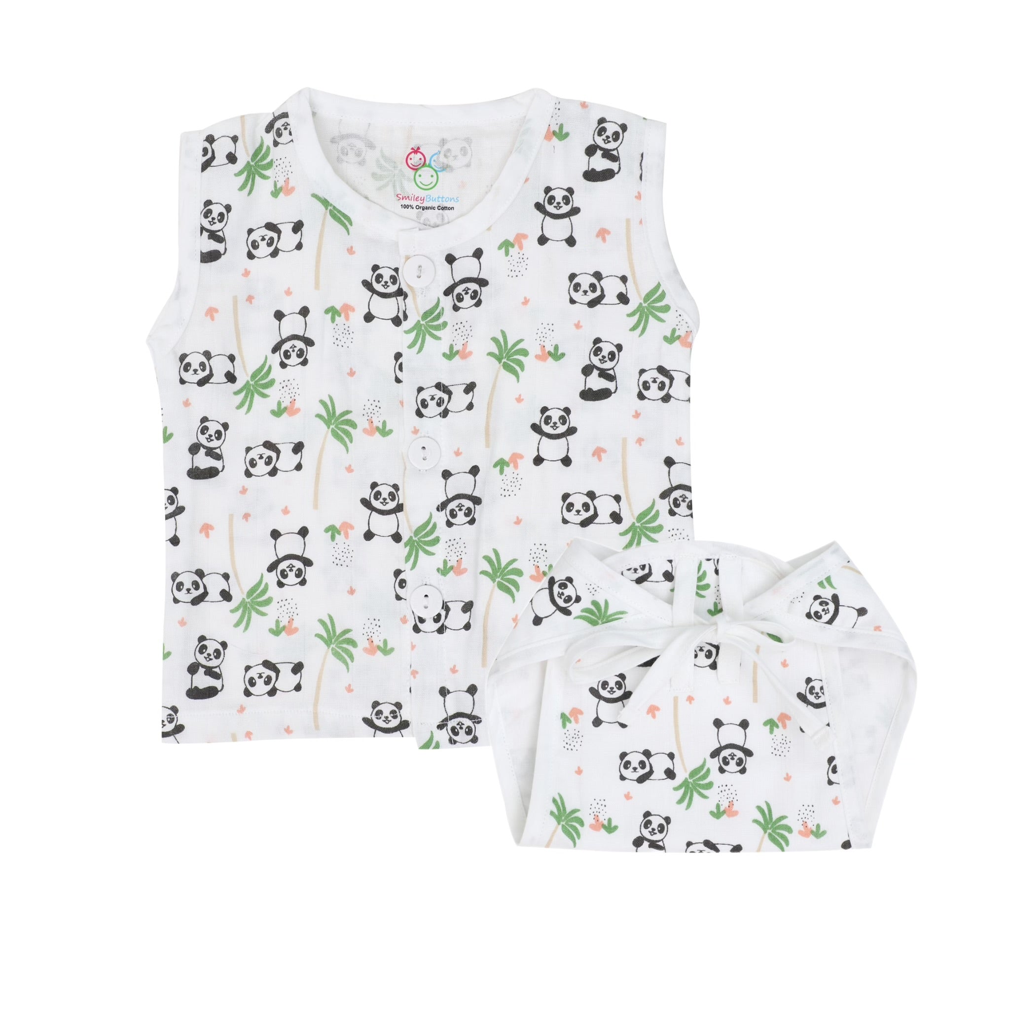 New Muslin Jabla & Nappy