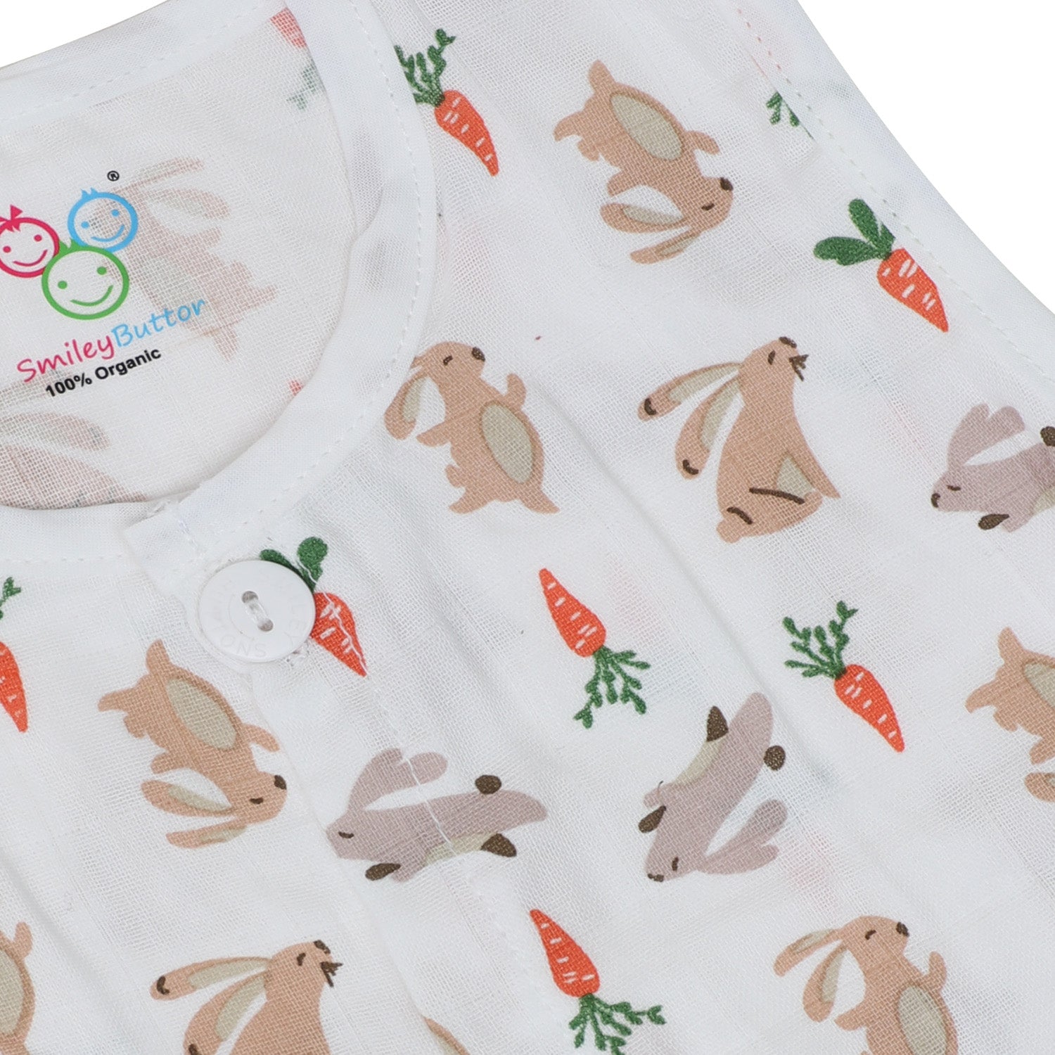 Organic Muslin Jabla - Cuddle Bunny