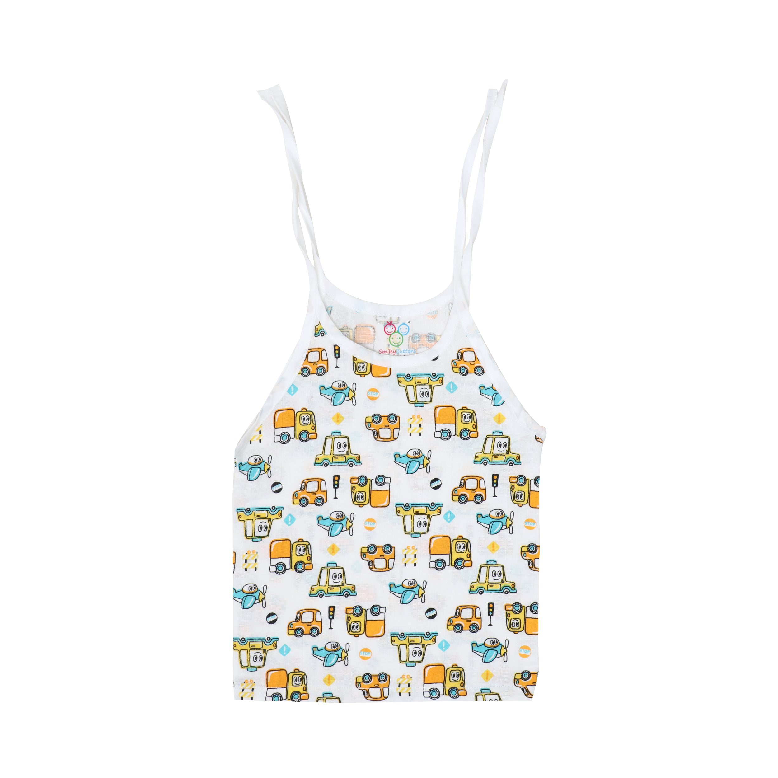 Organic Muslin Jabla | Knotted - Traffic Jam