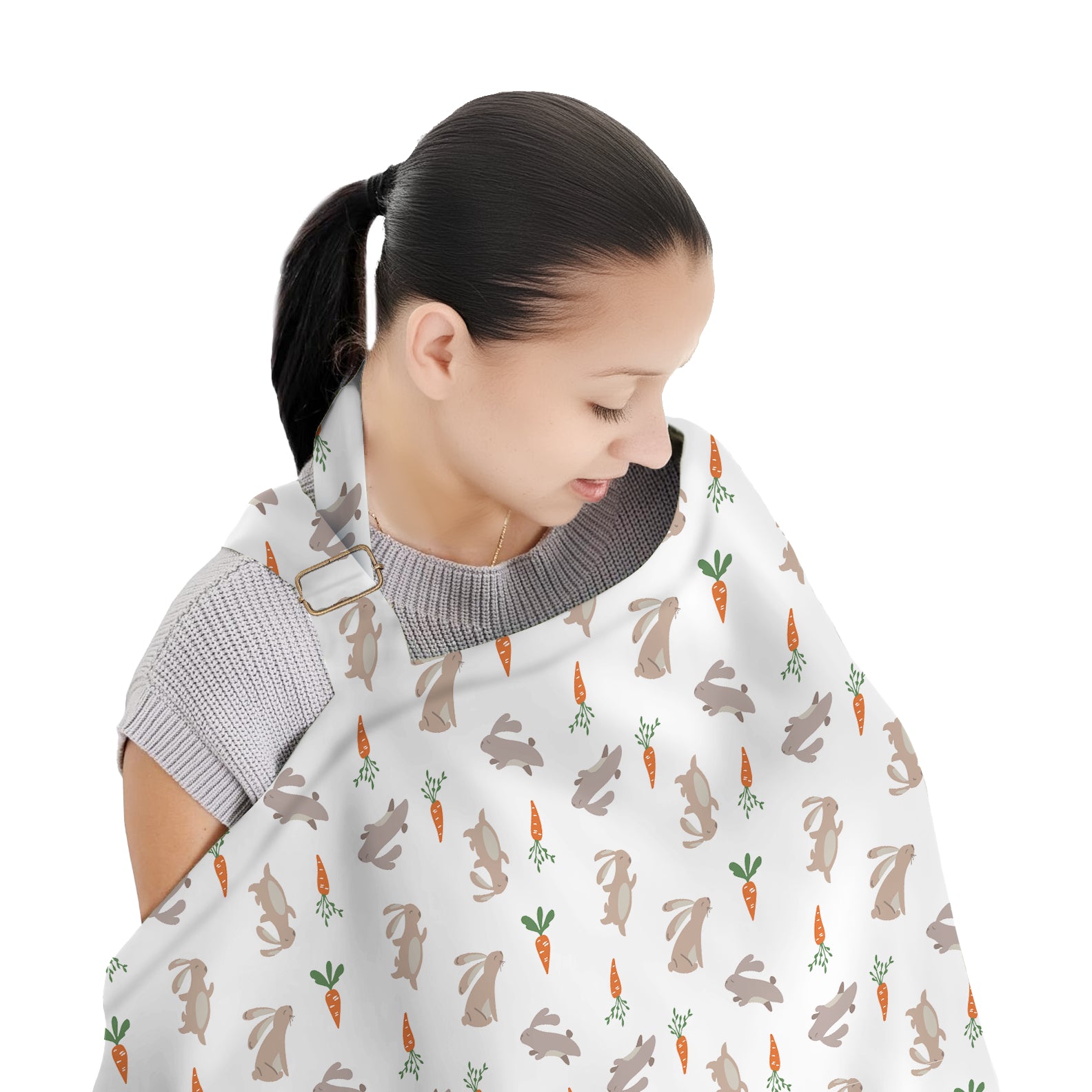 New Organic Cotton Nursing Cover | Breast Feeding Apron