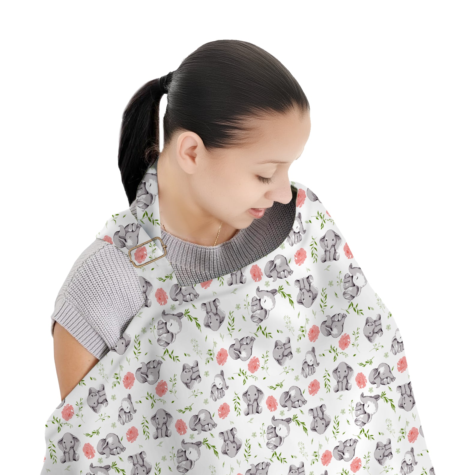 New Organic Cotton Nursing Cover | Breast Feeding Apron