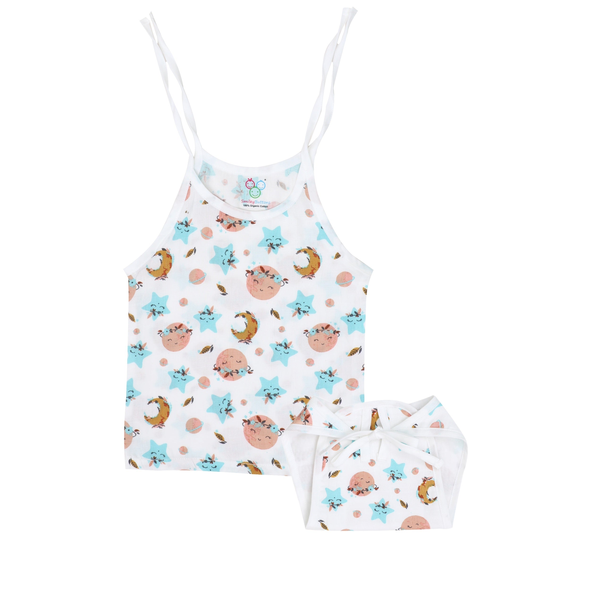 New Muslin Bodysuit with Cap set