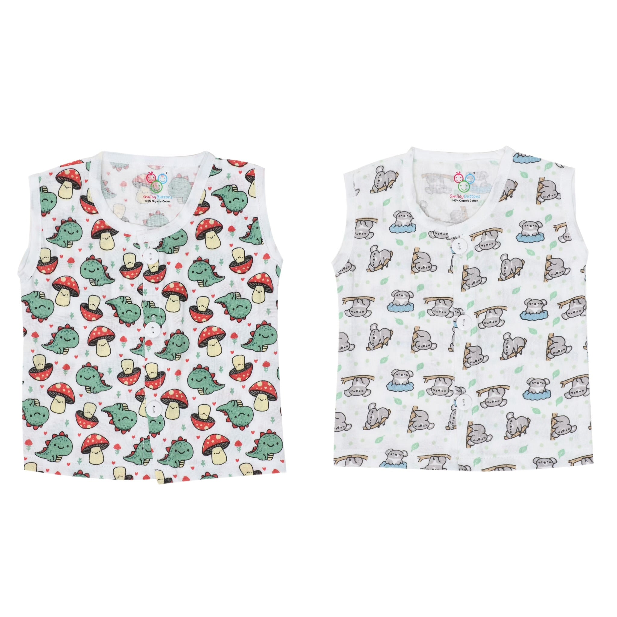 Organic Muslin Jabla - Pack of 2