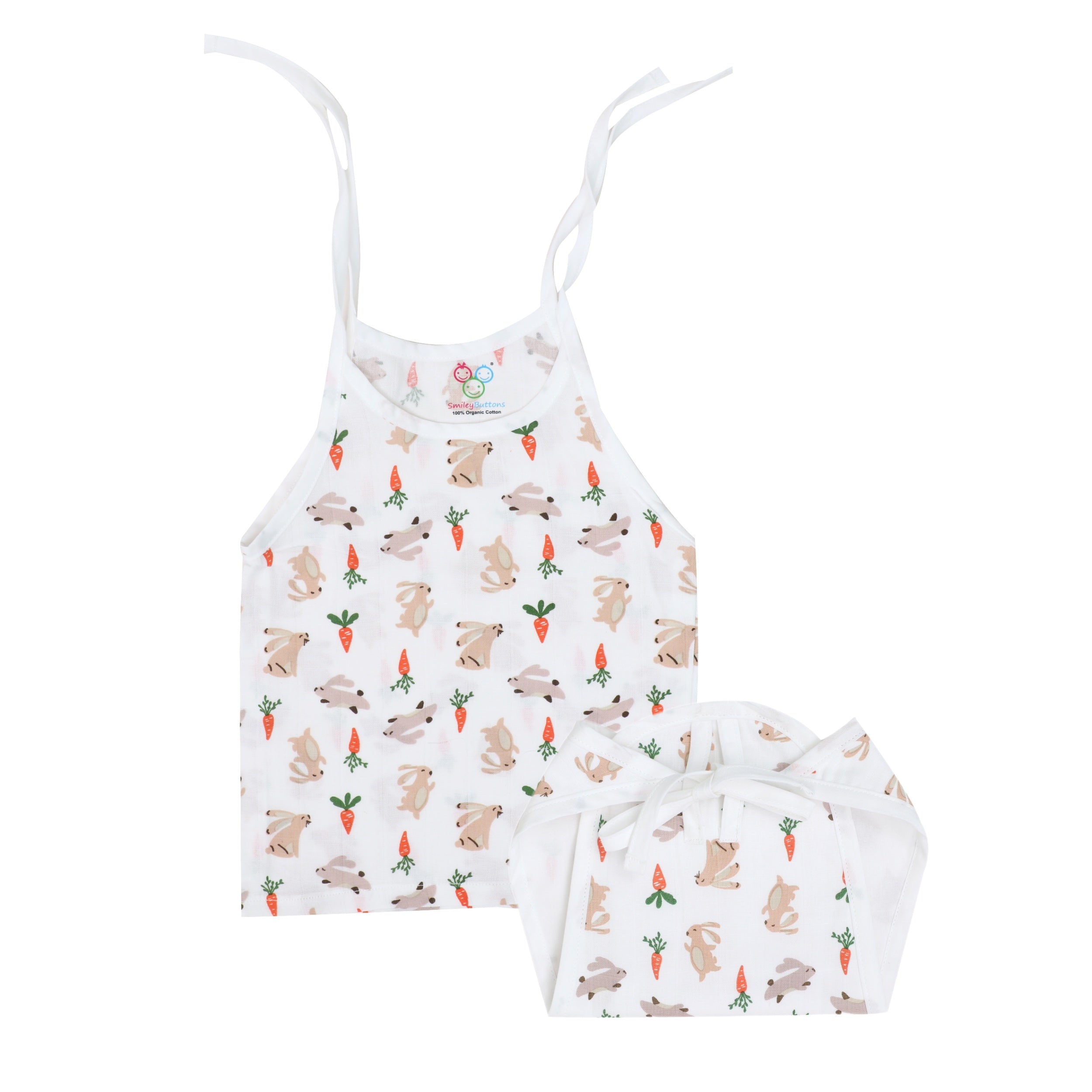 Muslin Jabla & Nappy Combo | 2 Pack