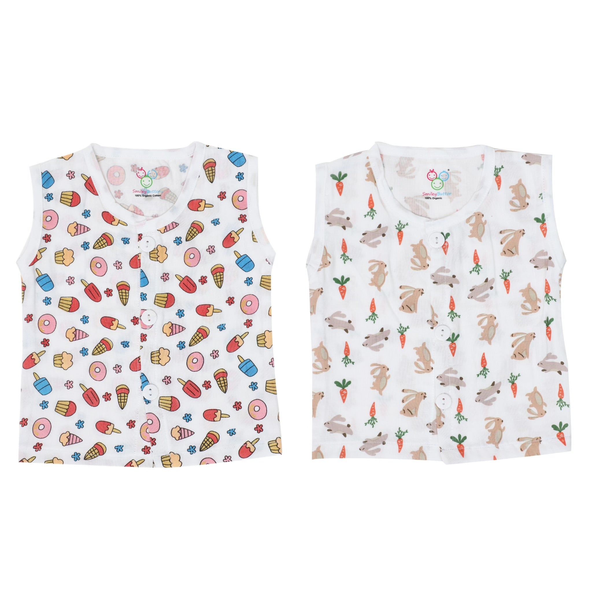 Organic Muslin Jabla - Pack of 2