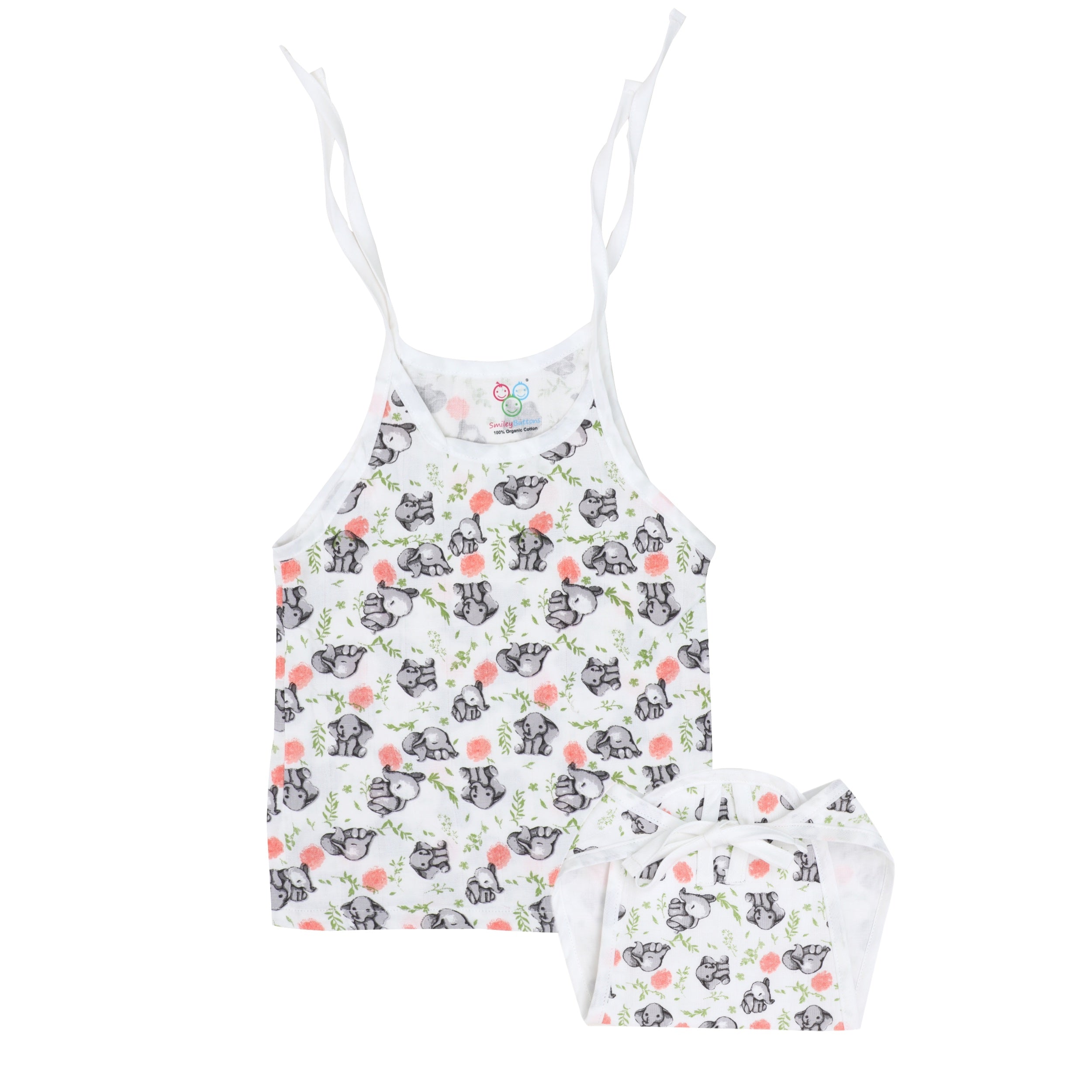 New Muslin Bodysuit with Cap set