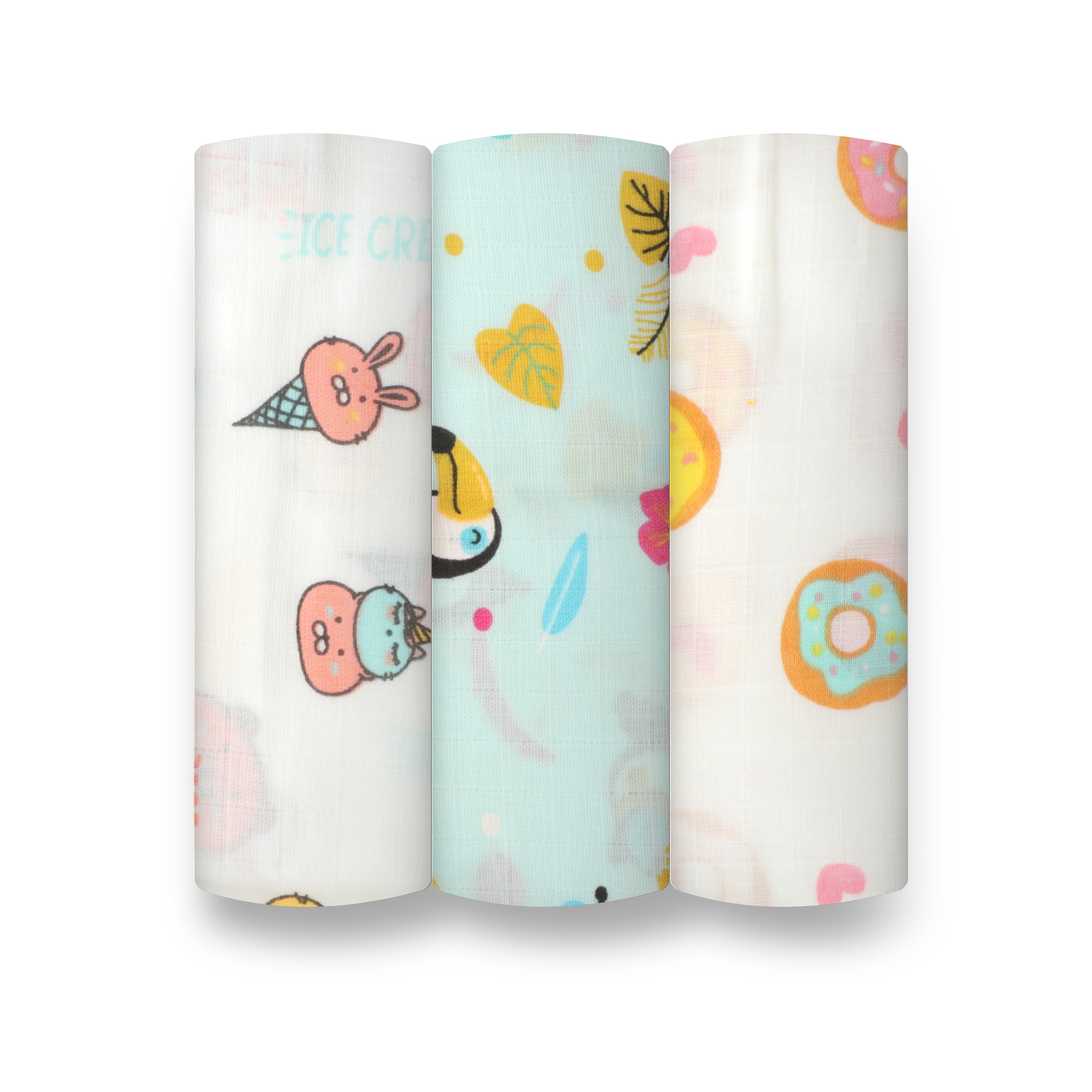 Muslin Swaddle | Single Weave - 3 Pack