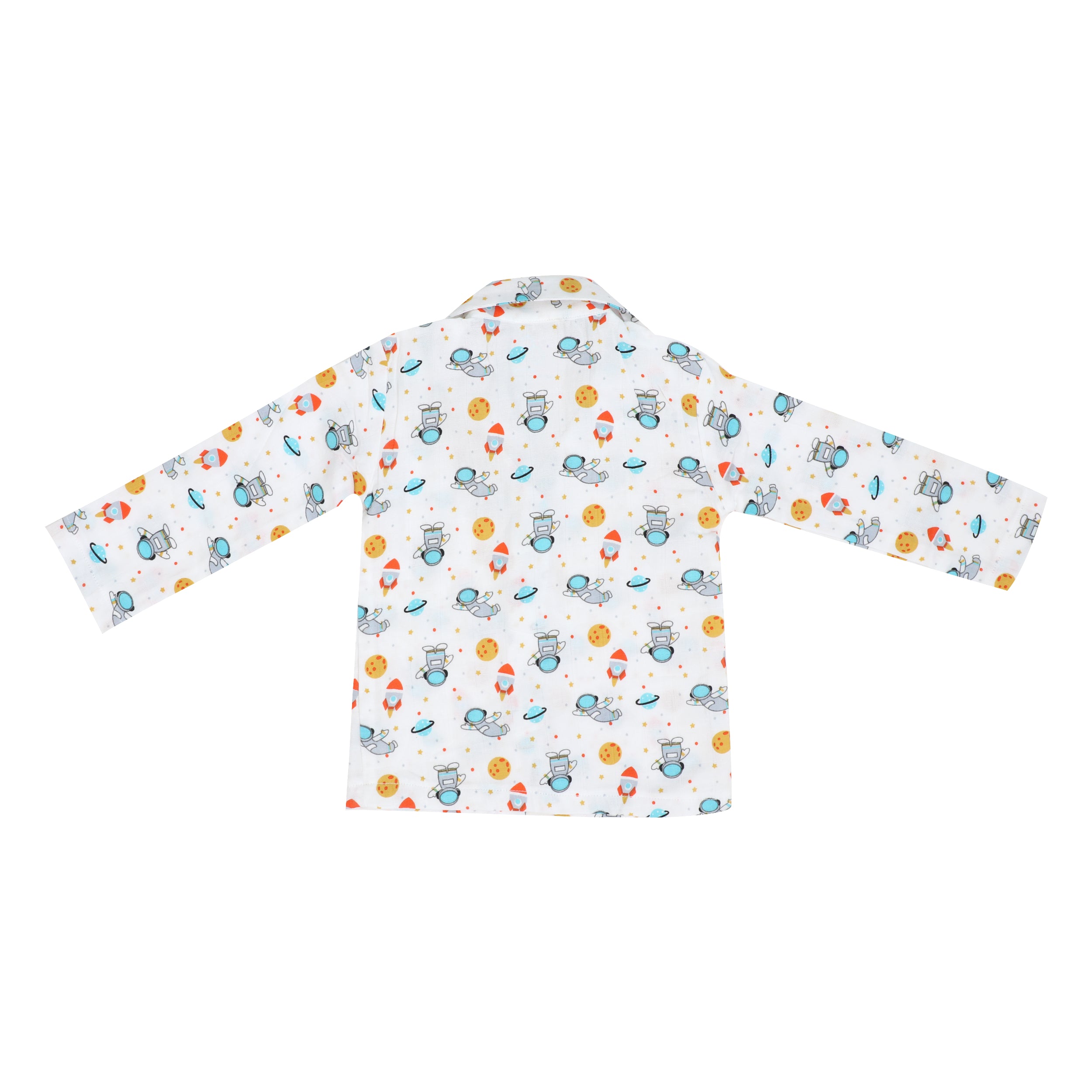 Muslin Pyjama | Night Suits - Cosmic Voyager