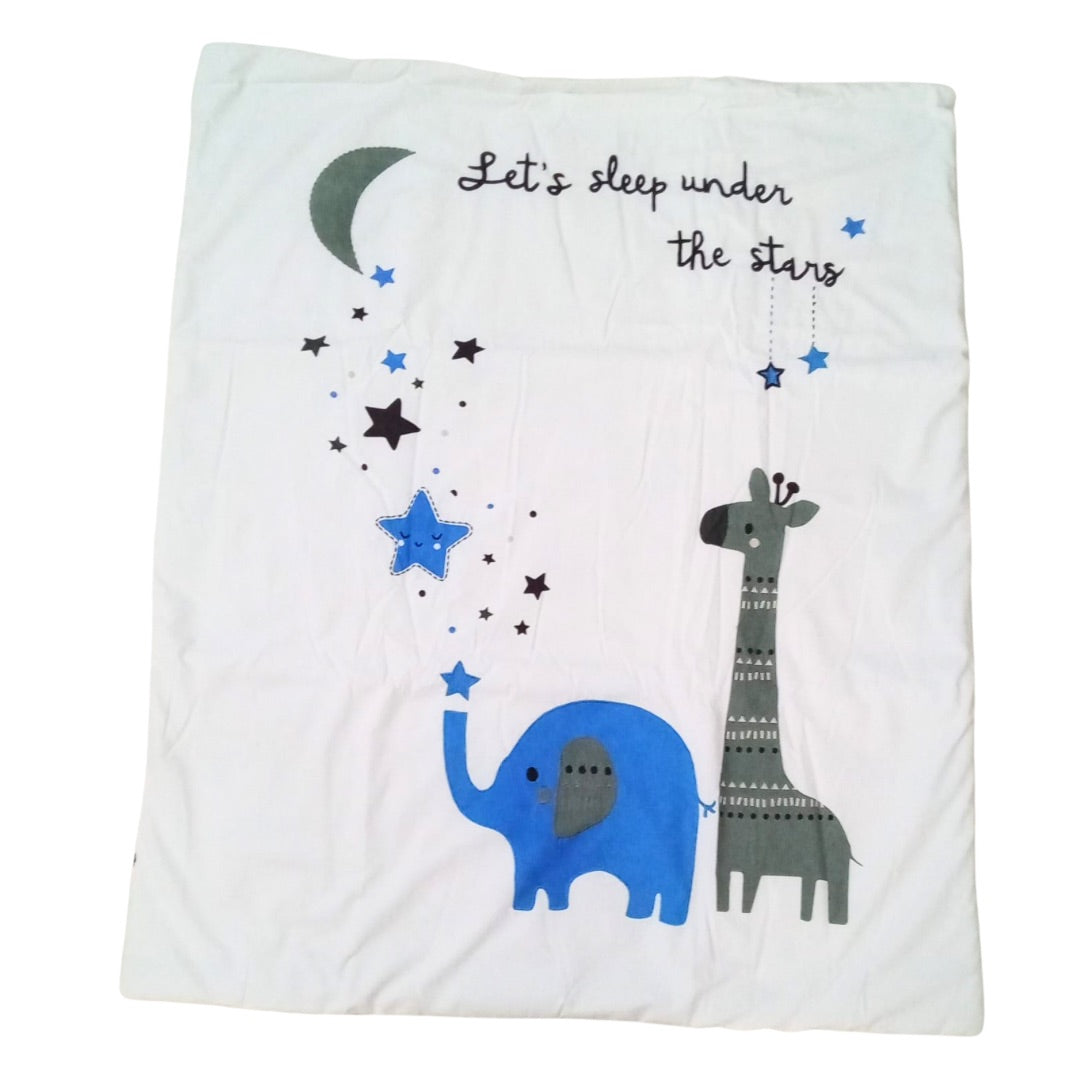 Baby Quilt Reversible - Zoo