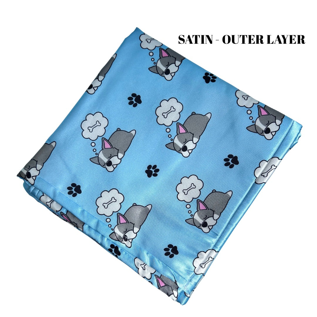 Diaper Mat  -  Blue