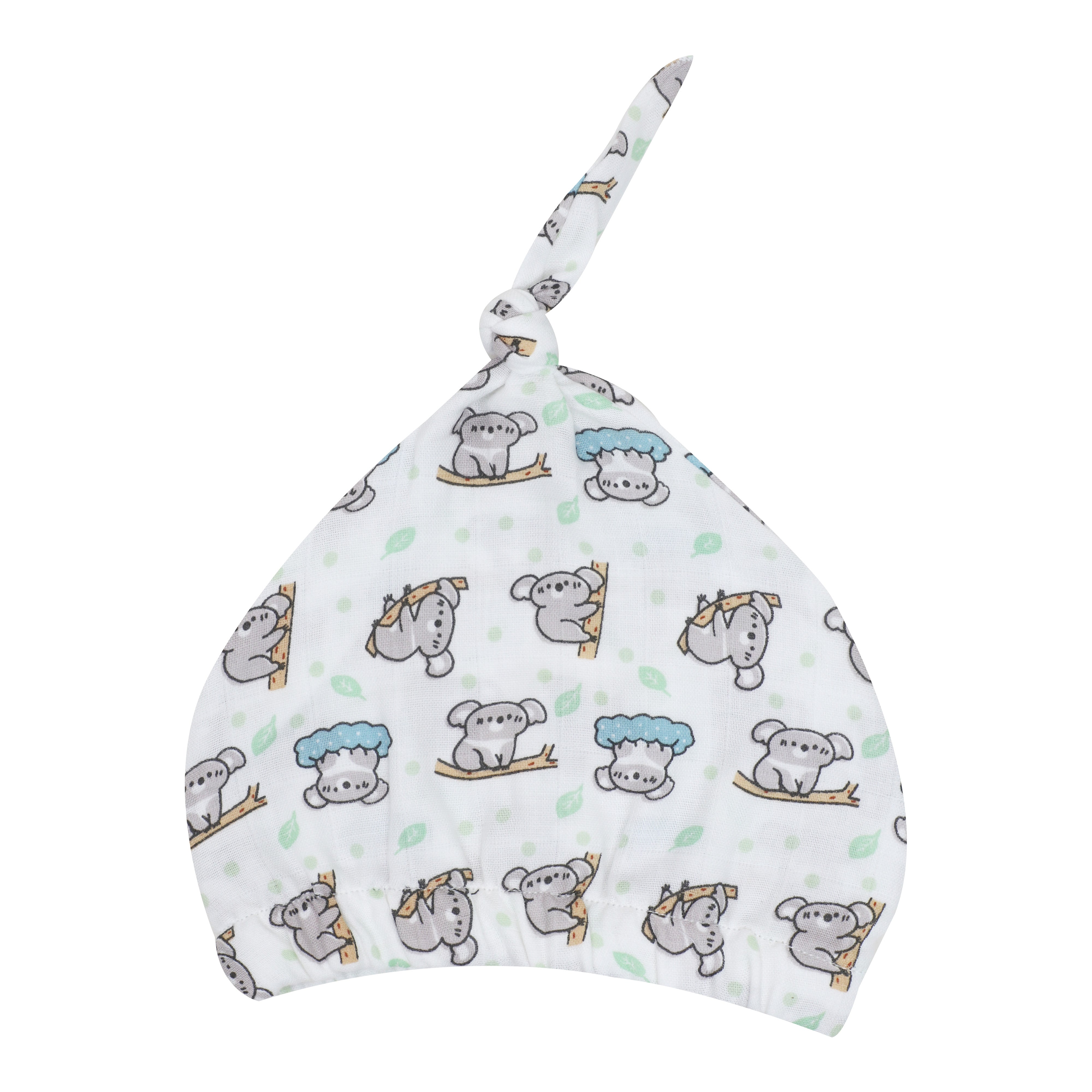 Muslin Bodysuit with Cap - Koala Kuddles