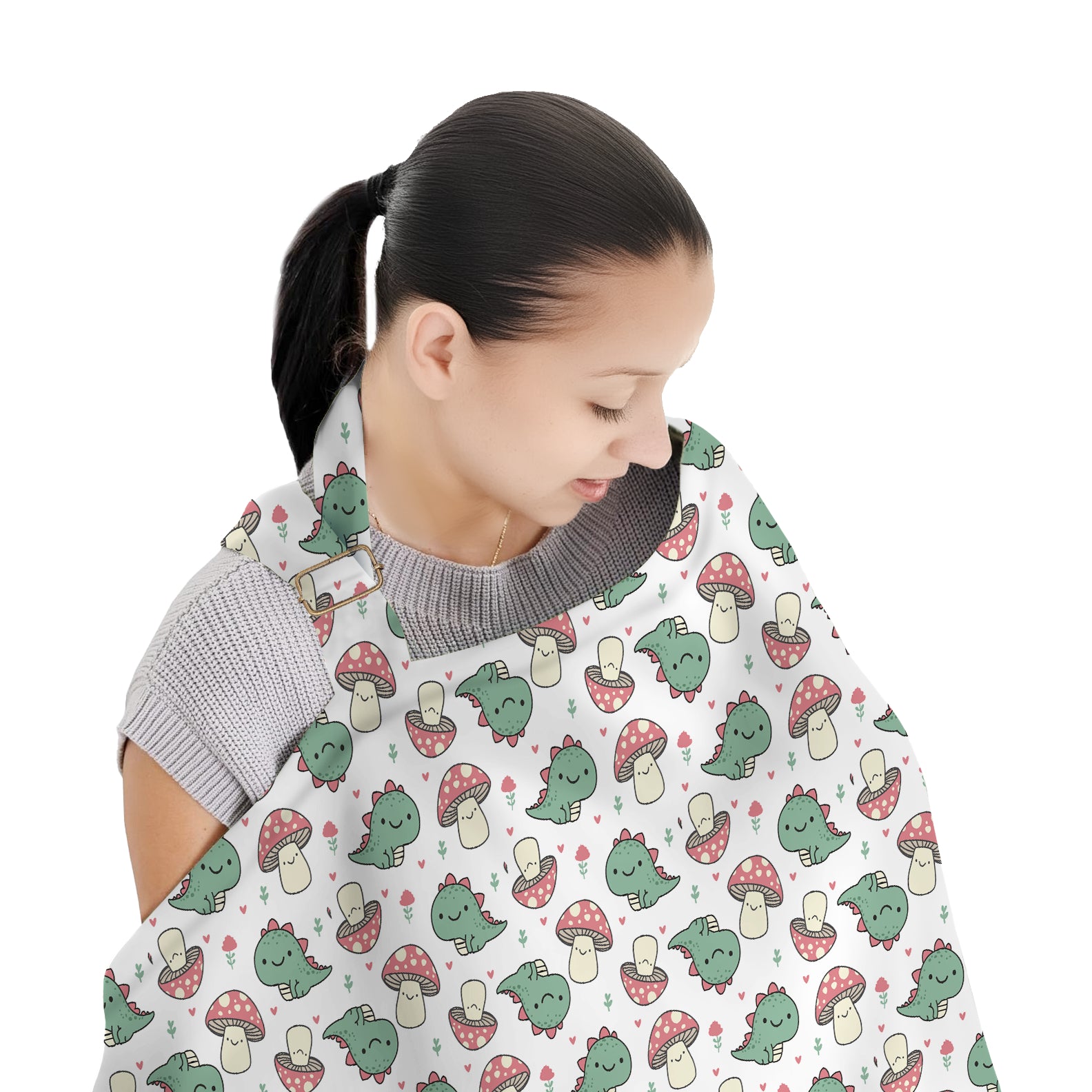 New Organic Cotton Nursing Cover | Breast Feeding Apron