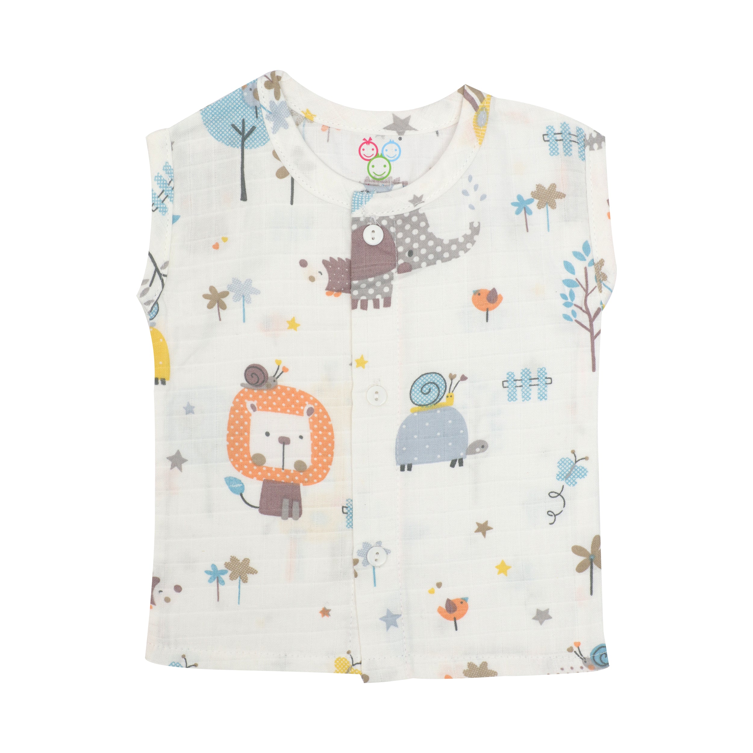 Organic Muslin Jabla - Pack of 9