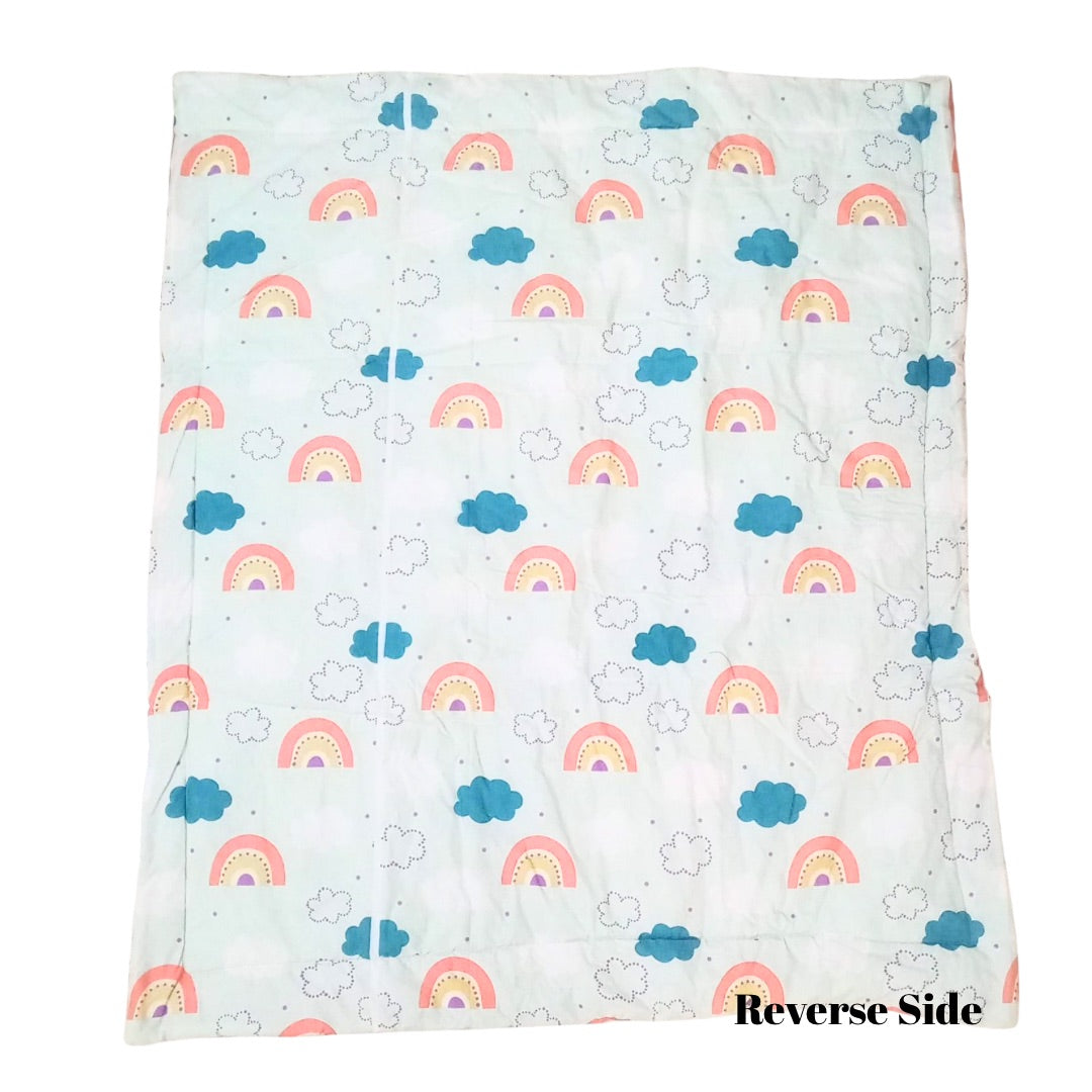 Baby Quilt Reversible - Unicorn