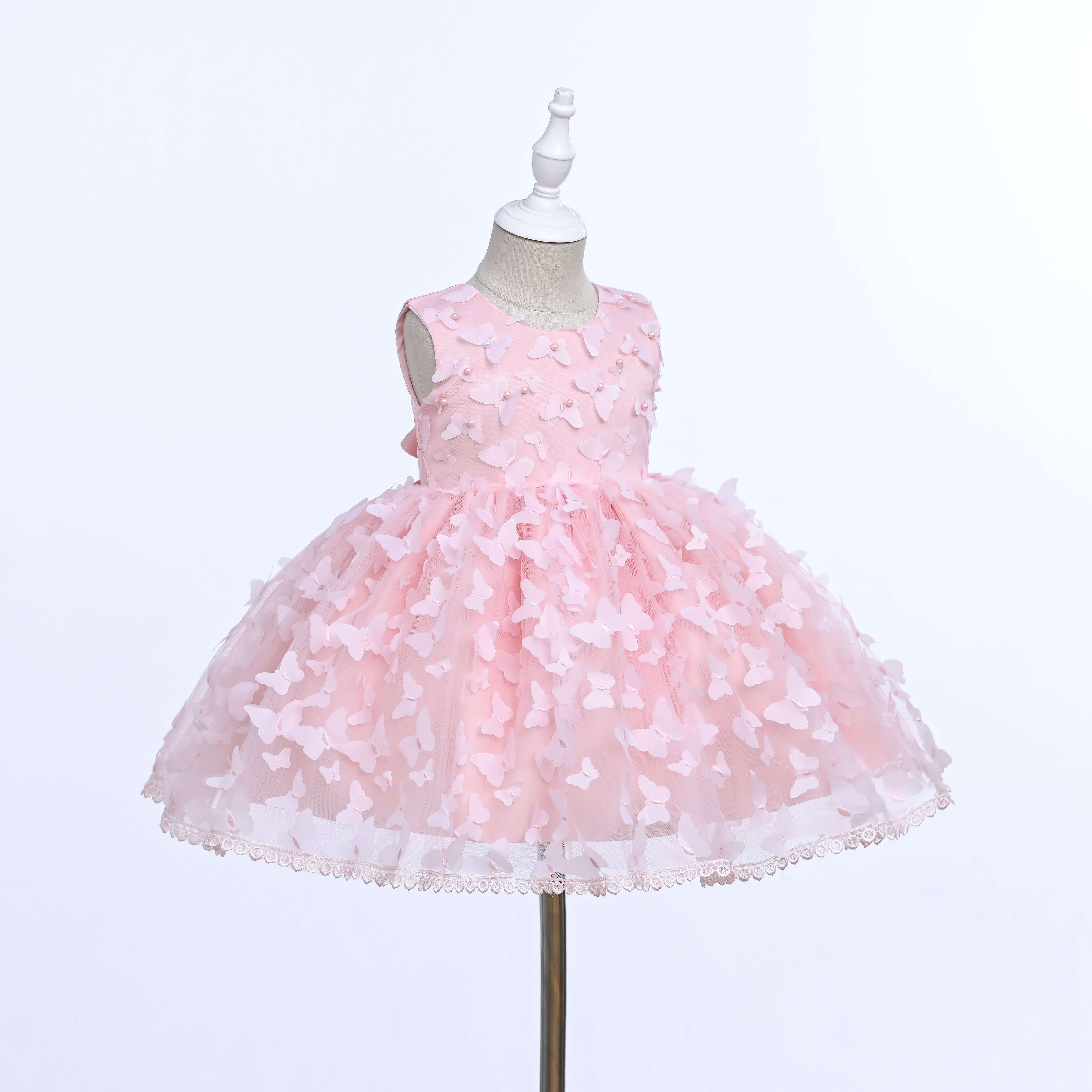 Party Wear Frock - Pink