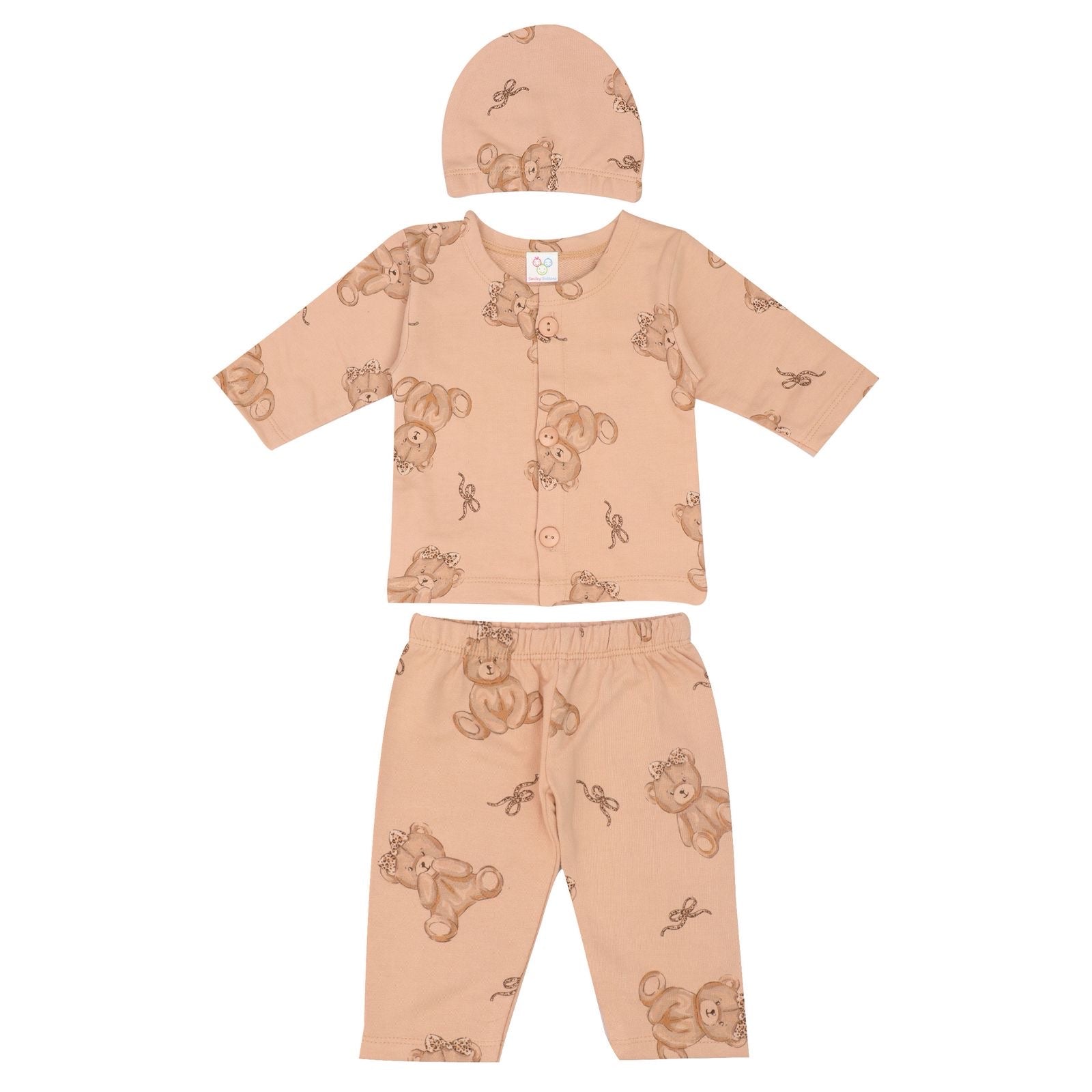 Top and Bottom Set with Cap