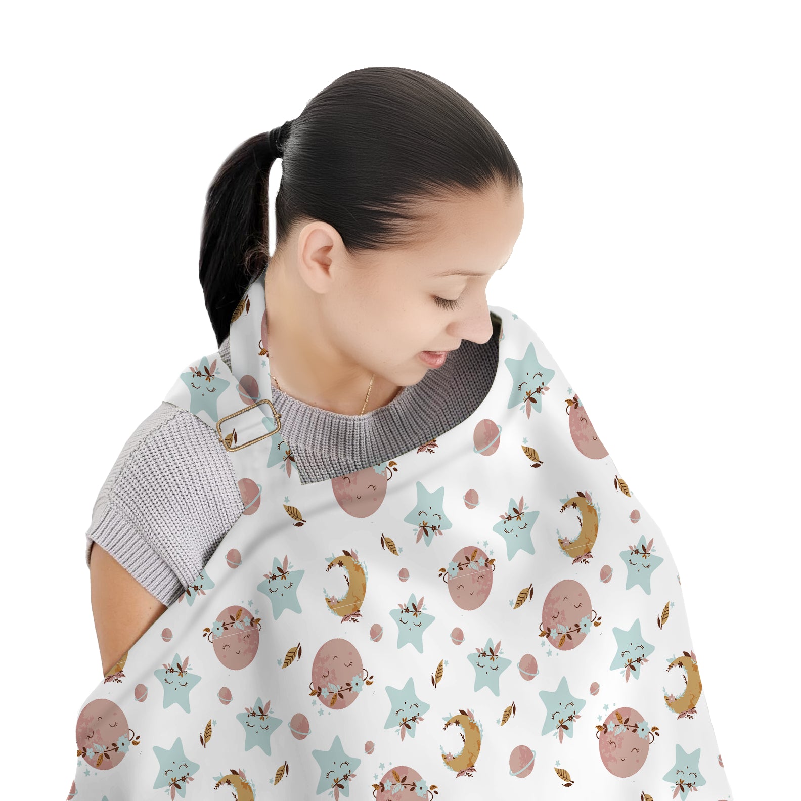 New Organic Cotton Nursing Cover | Breast Feeding Apron