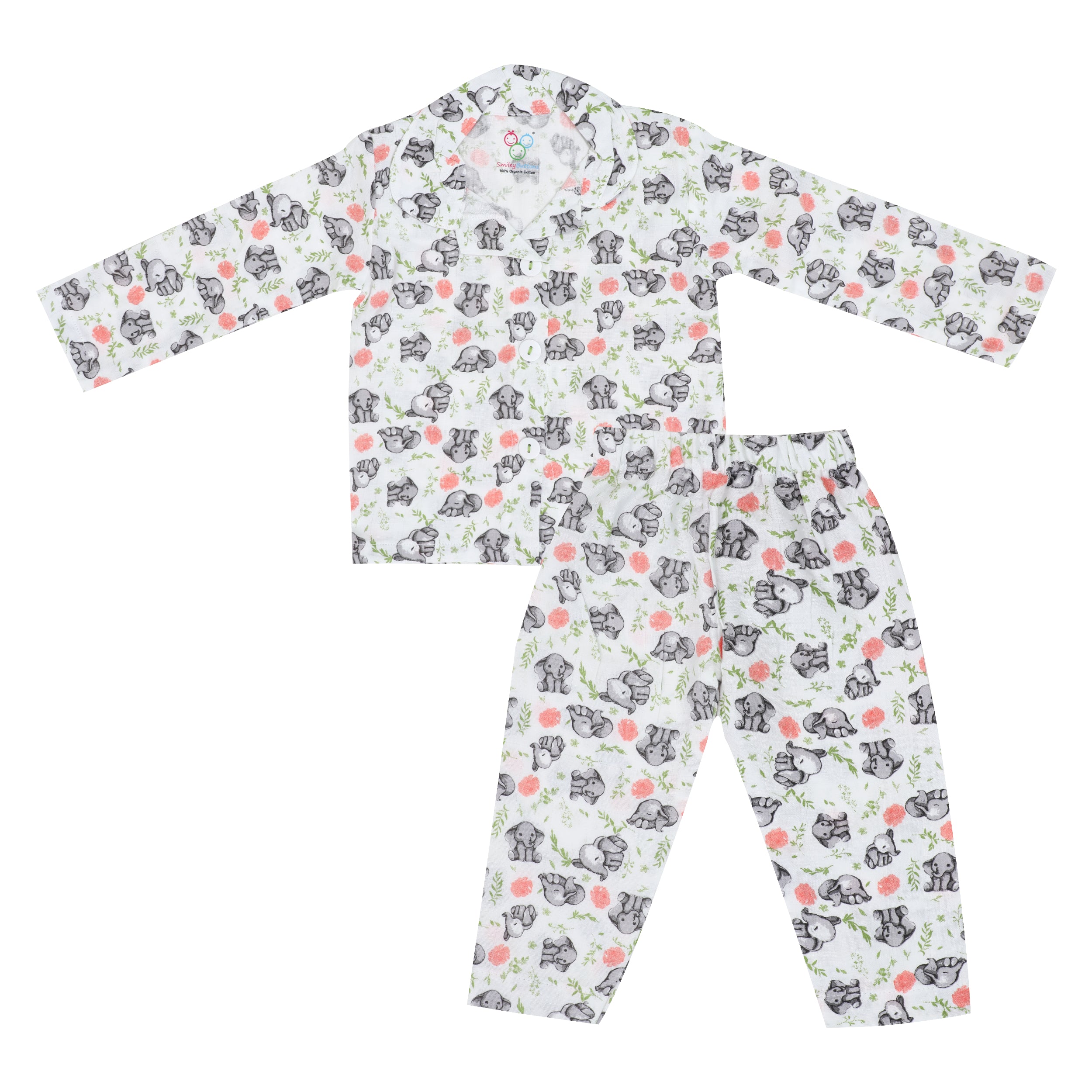 Muslin Pyjama | Night Suits - Tiny Trunkster
