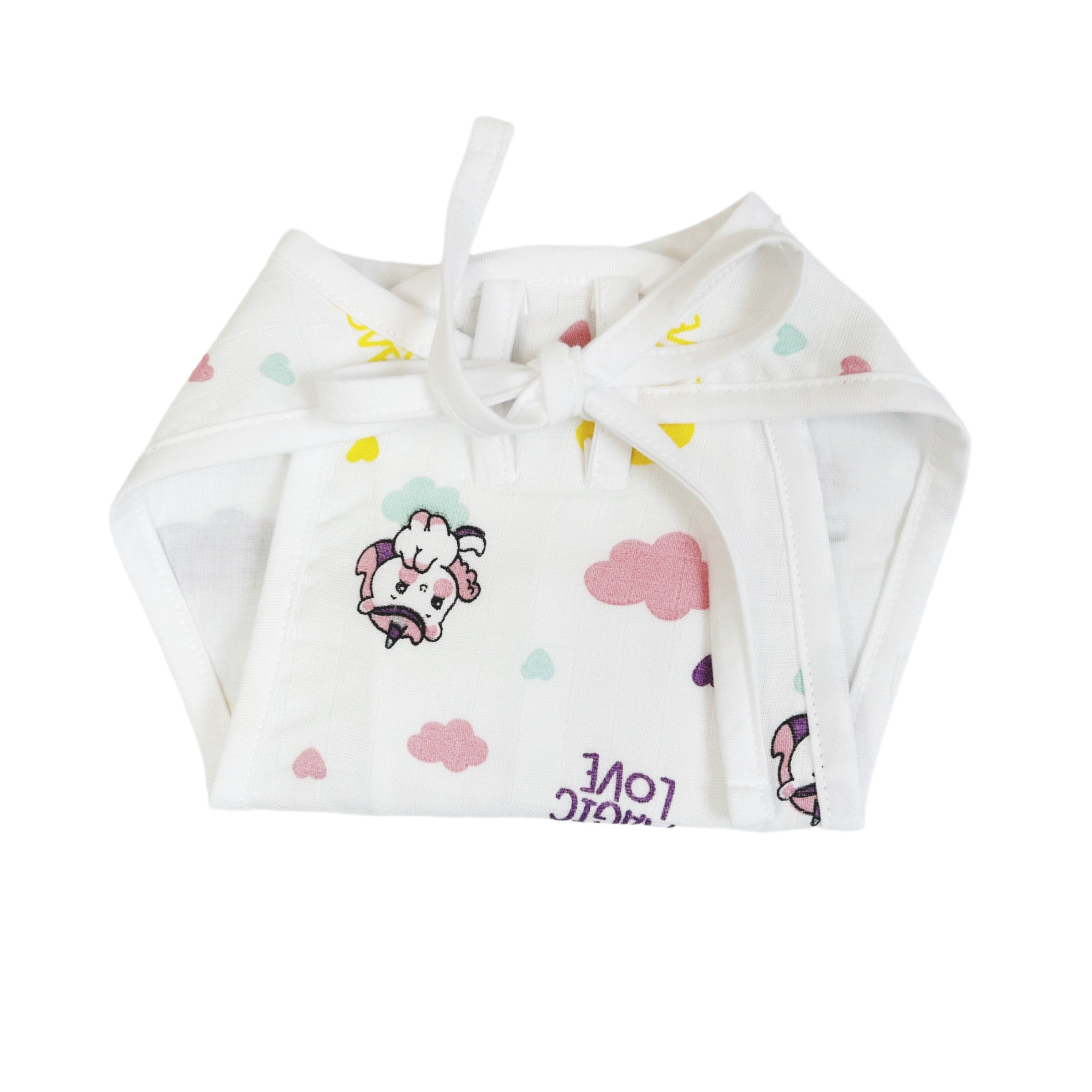 Organic Muslin Nappy - Pack of 4