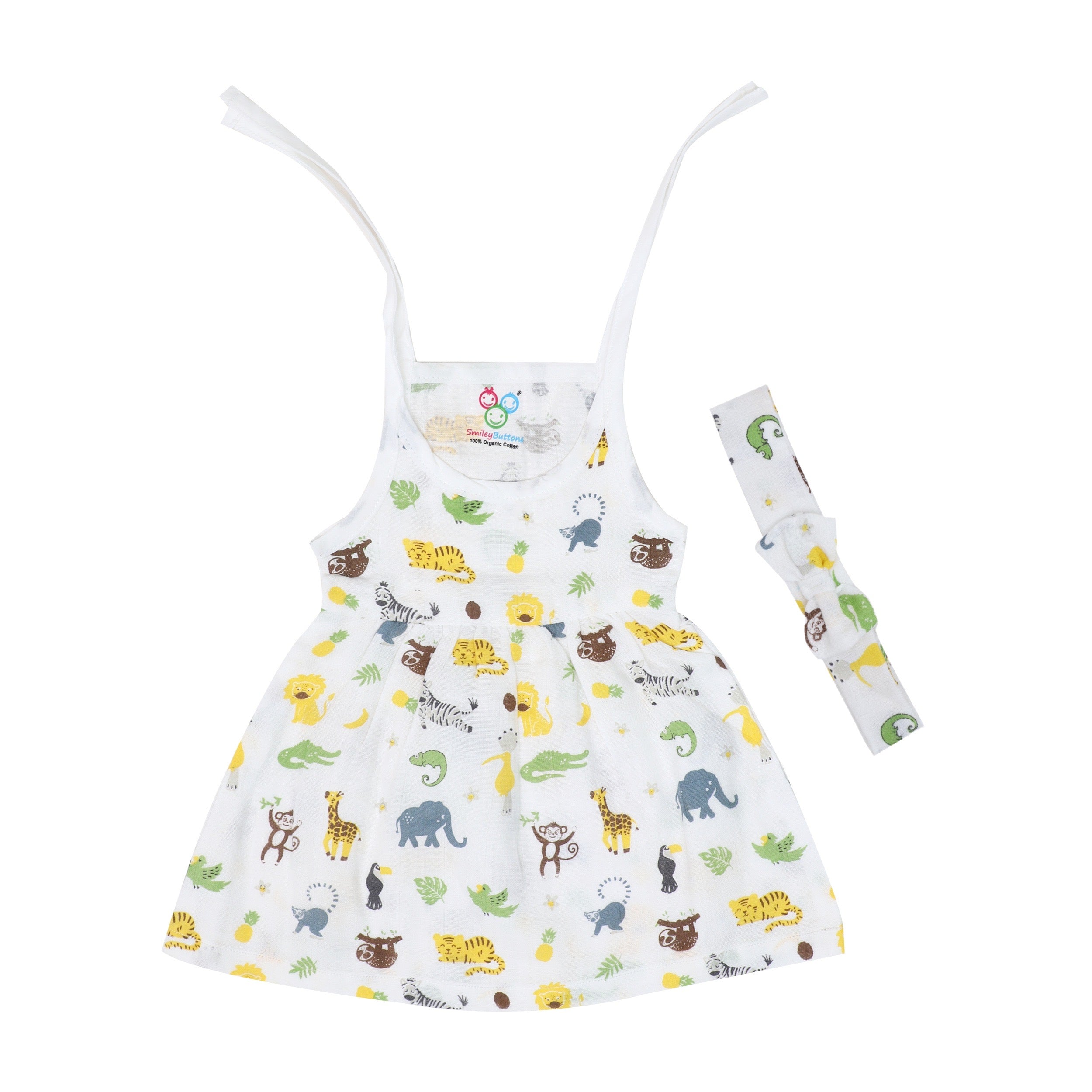 New Muslin Frock Jabla With Bow