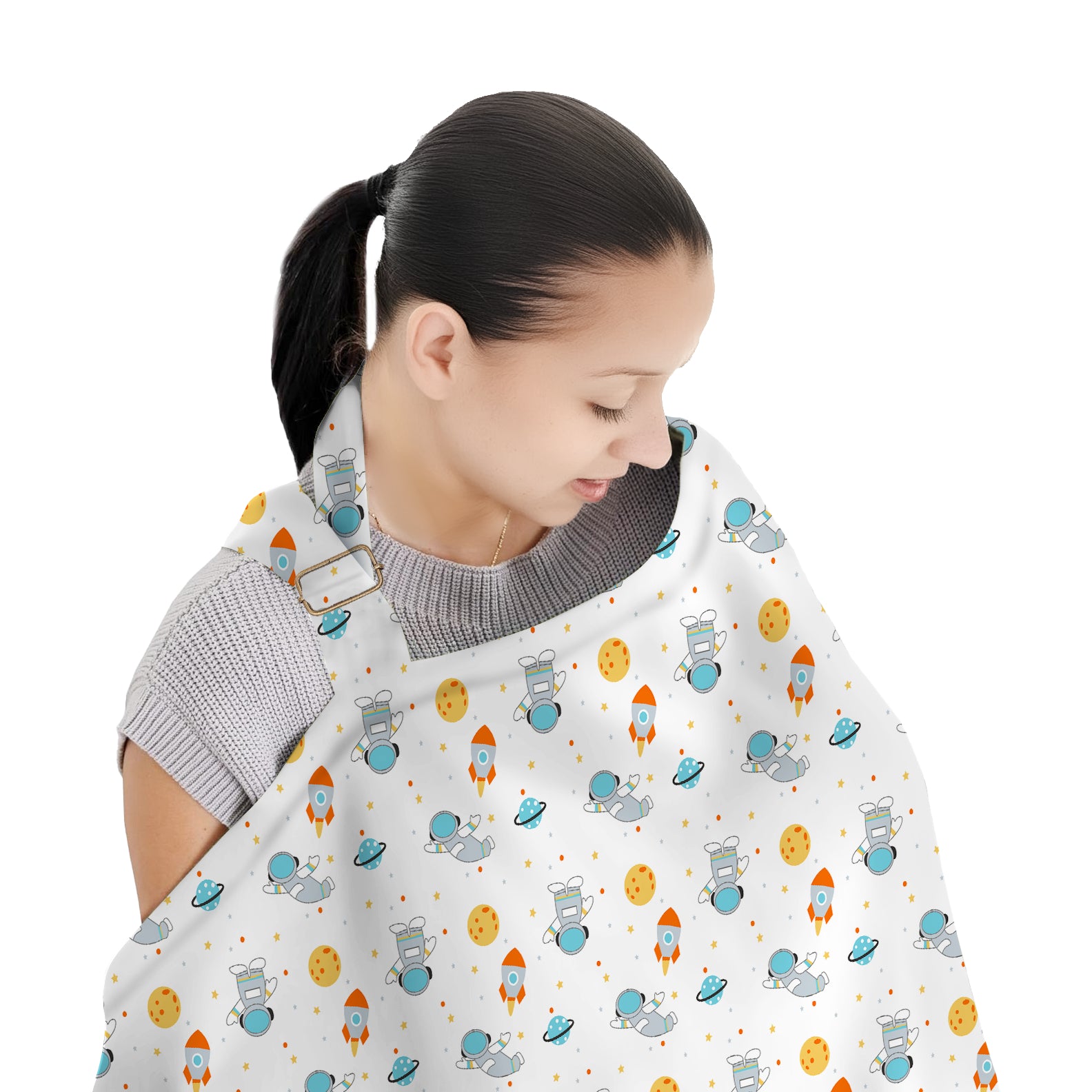 New Organic Cotton Nursing Cover | Breast Feeding Apron