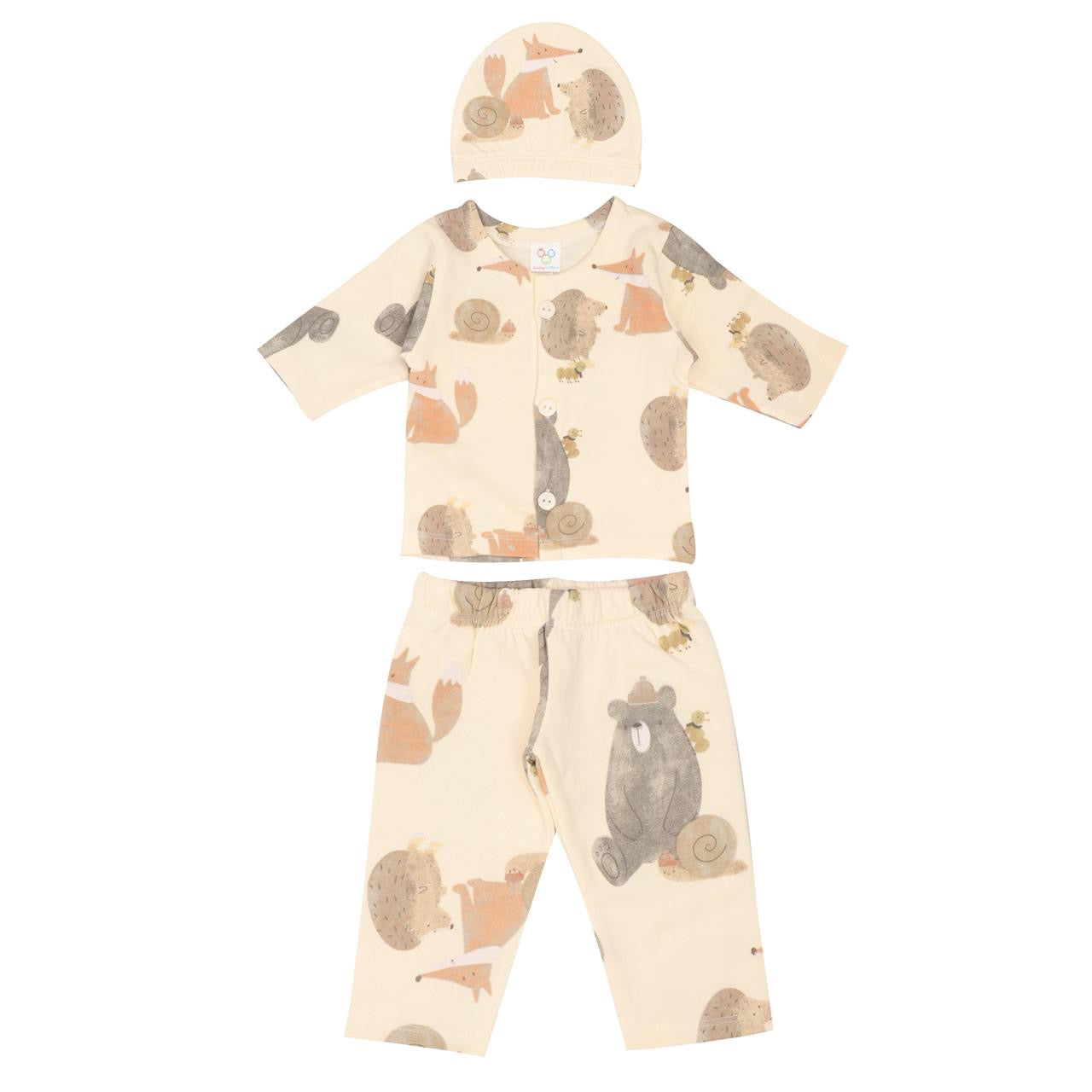 Top and Bottom Set with Cap