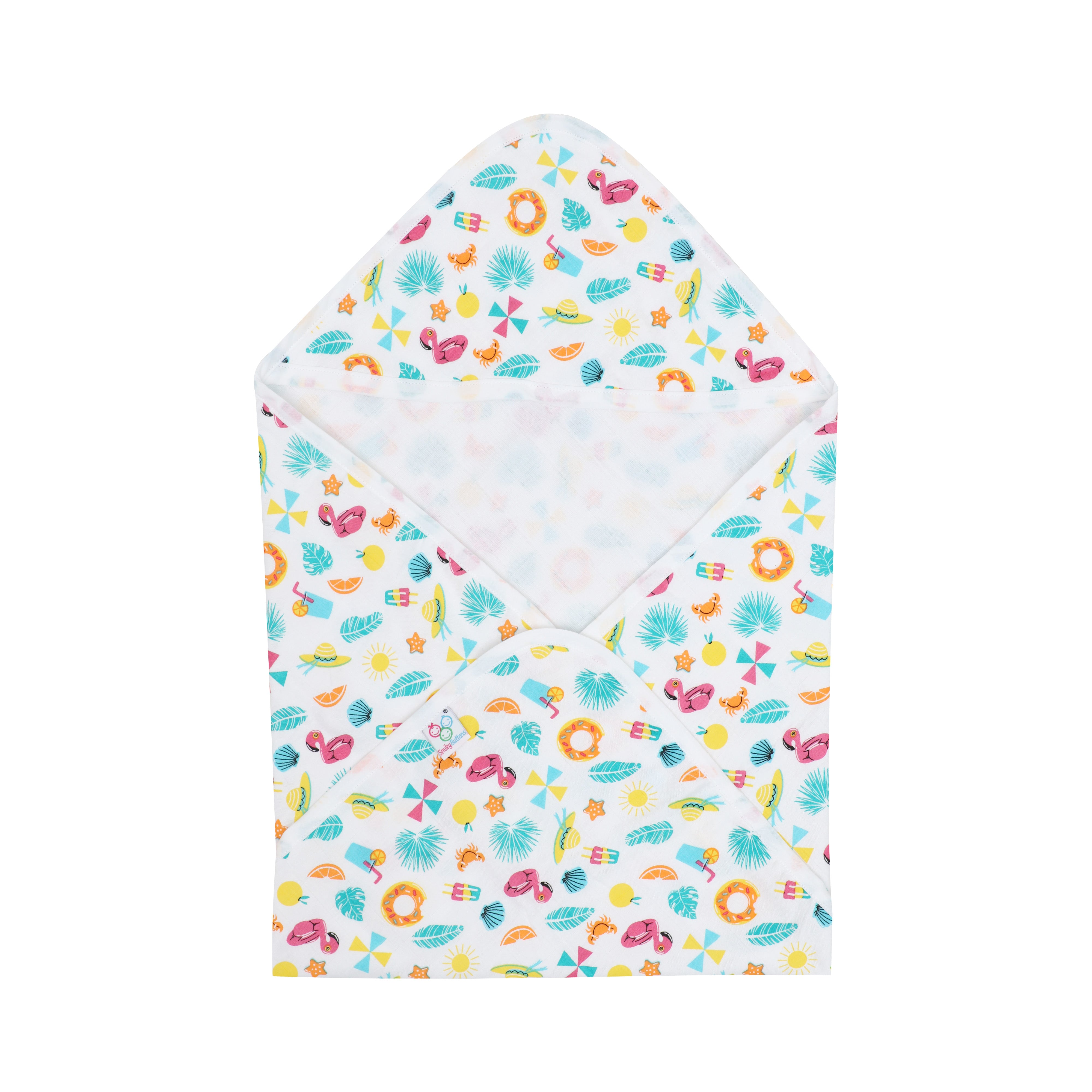 New Muslin Hooded Towel | Muslin Wrap
