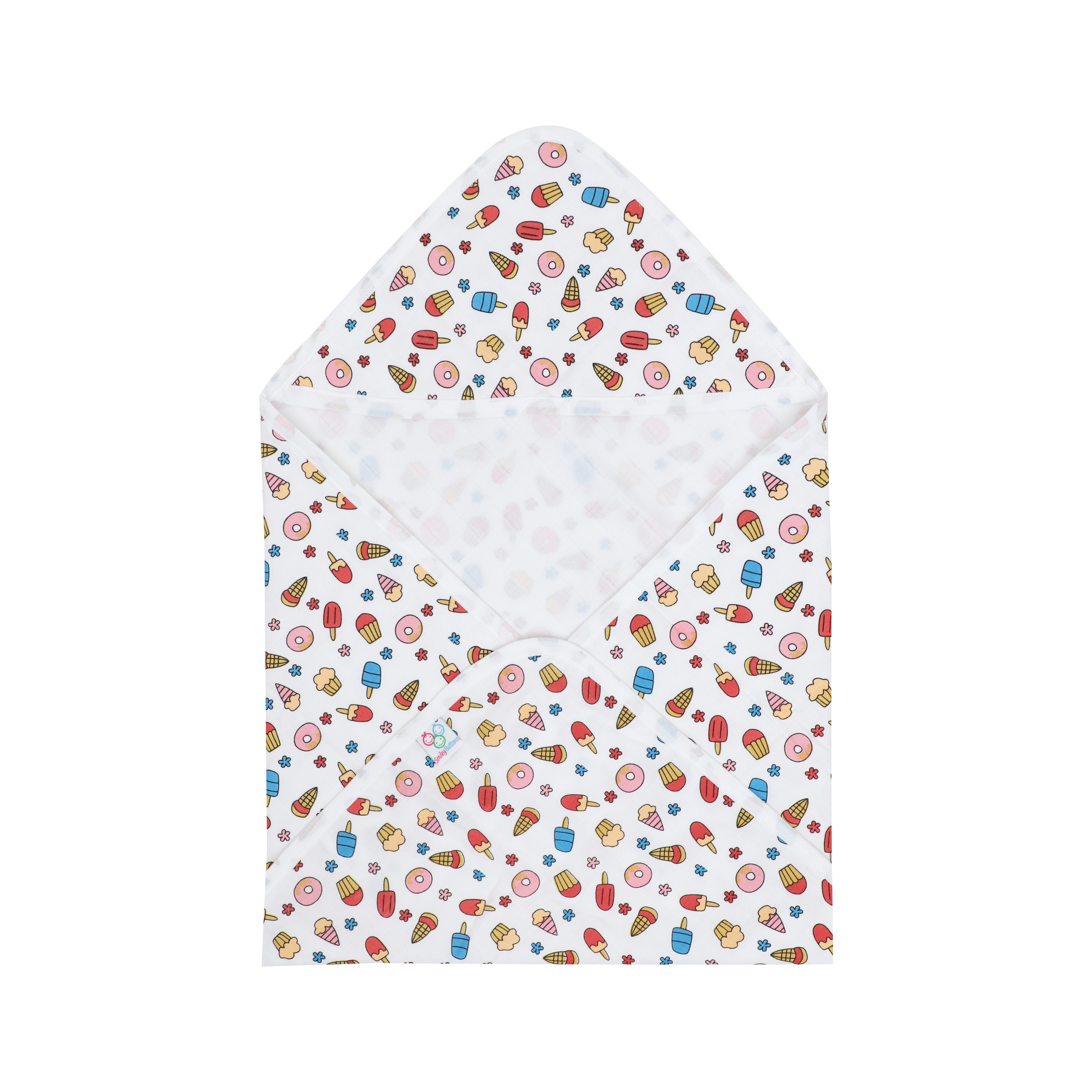 New Muslin Hooded Towel | Muslin Wrap