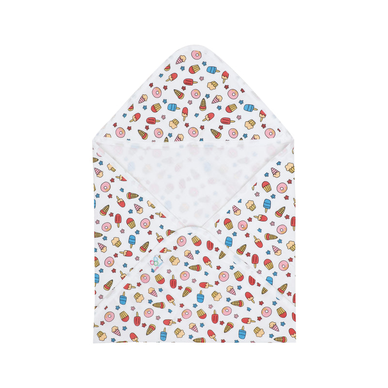 New Muslin Hooded Towel | Muslin Wrap