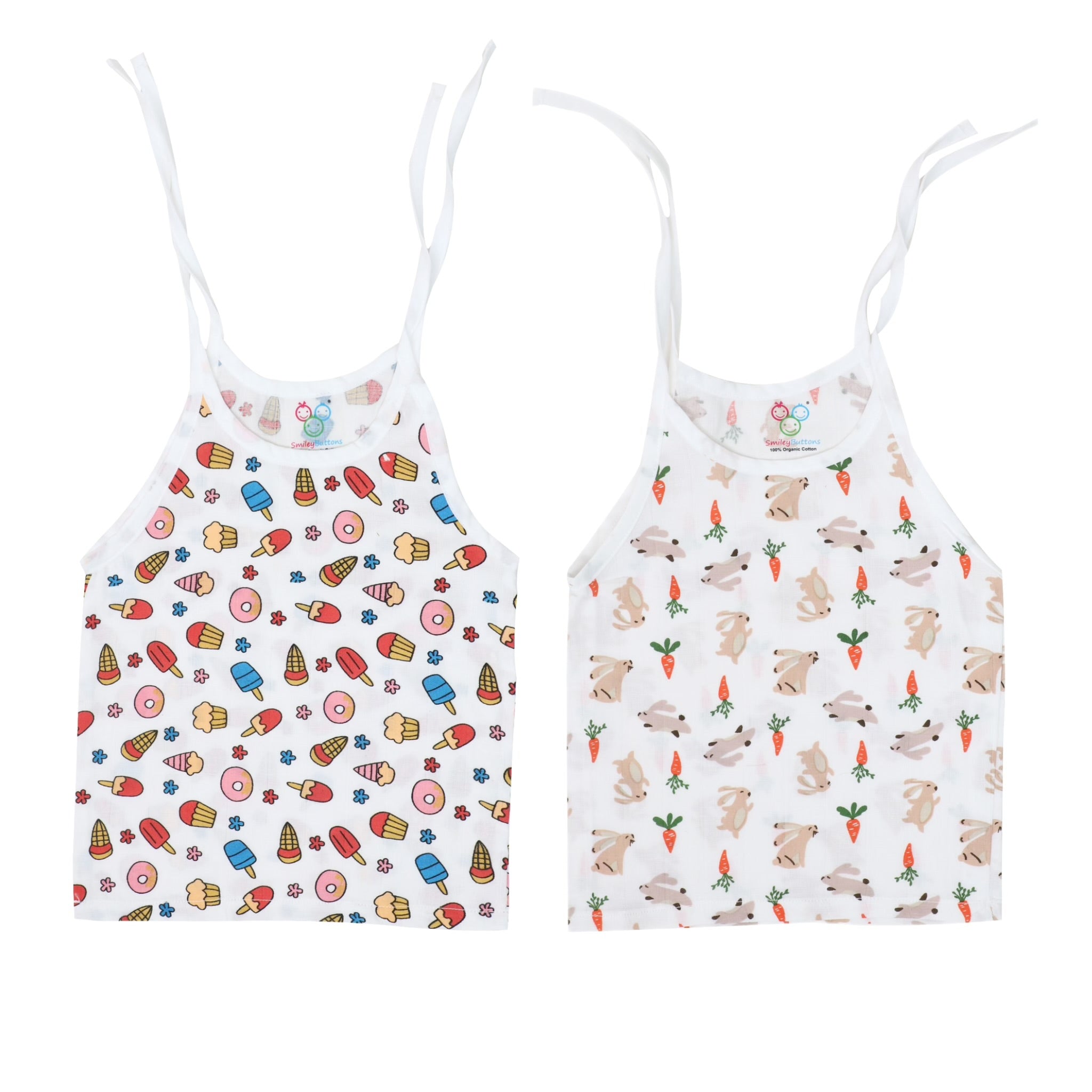 Organic Muslin Knotted Jabla - Pack of 2