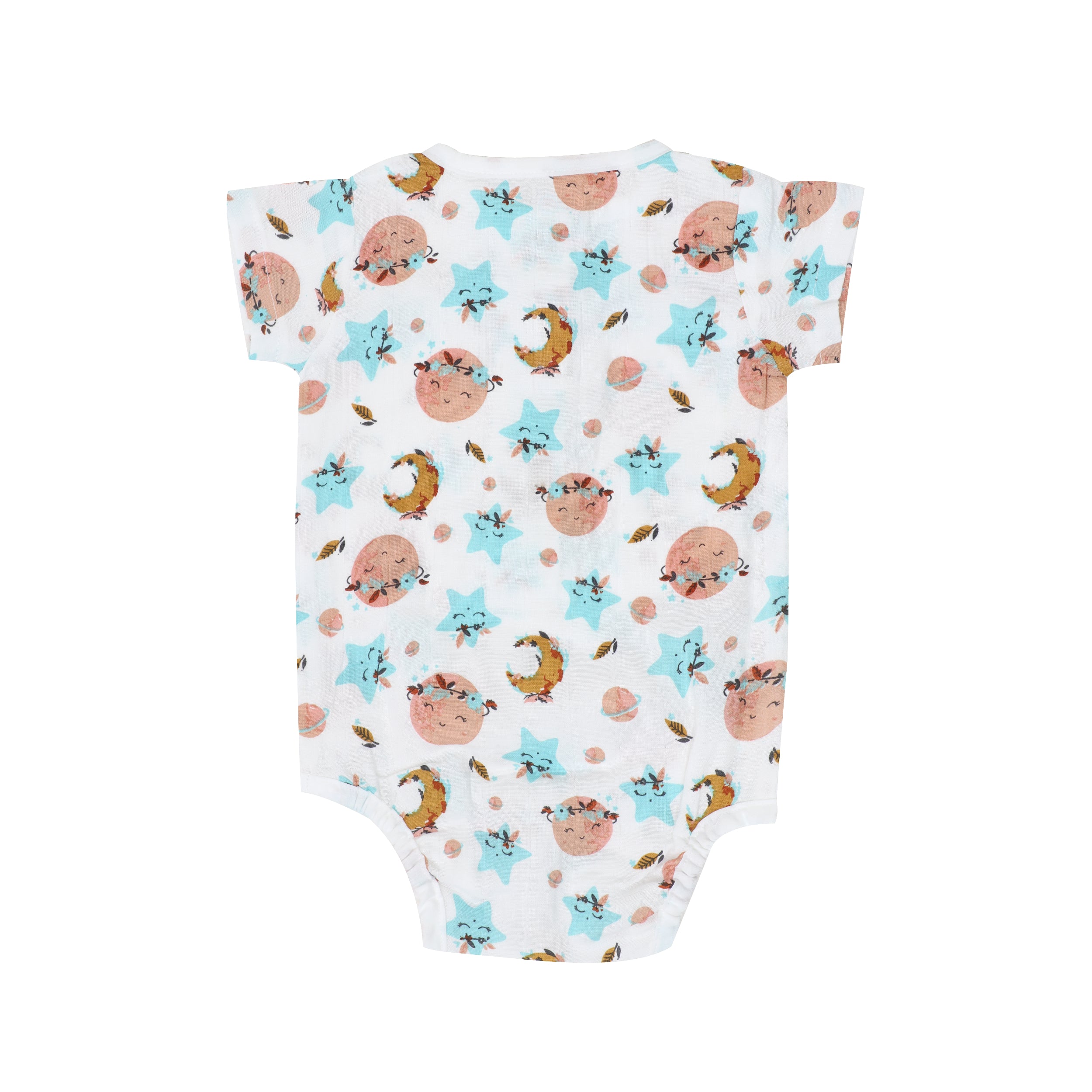 Muslin Bodysuit with Cap - Twinkle Dream