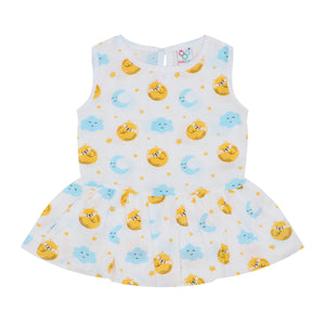 New SALE - Organic Muslin Baby Frock