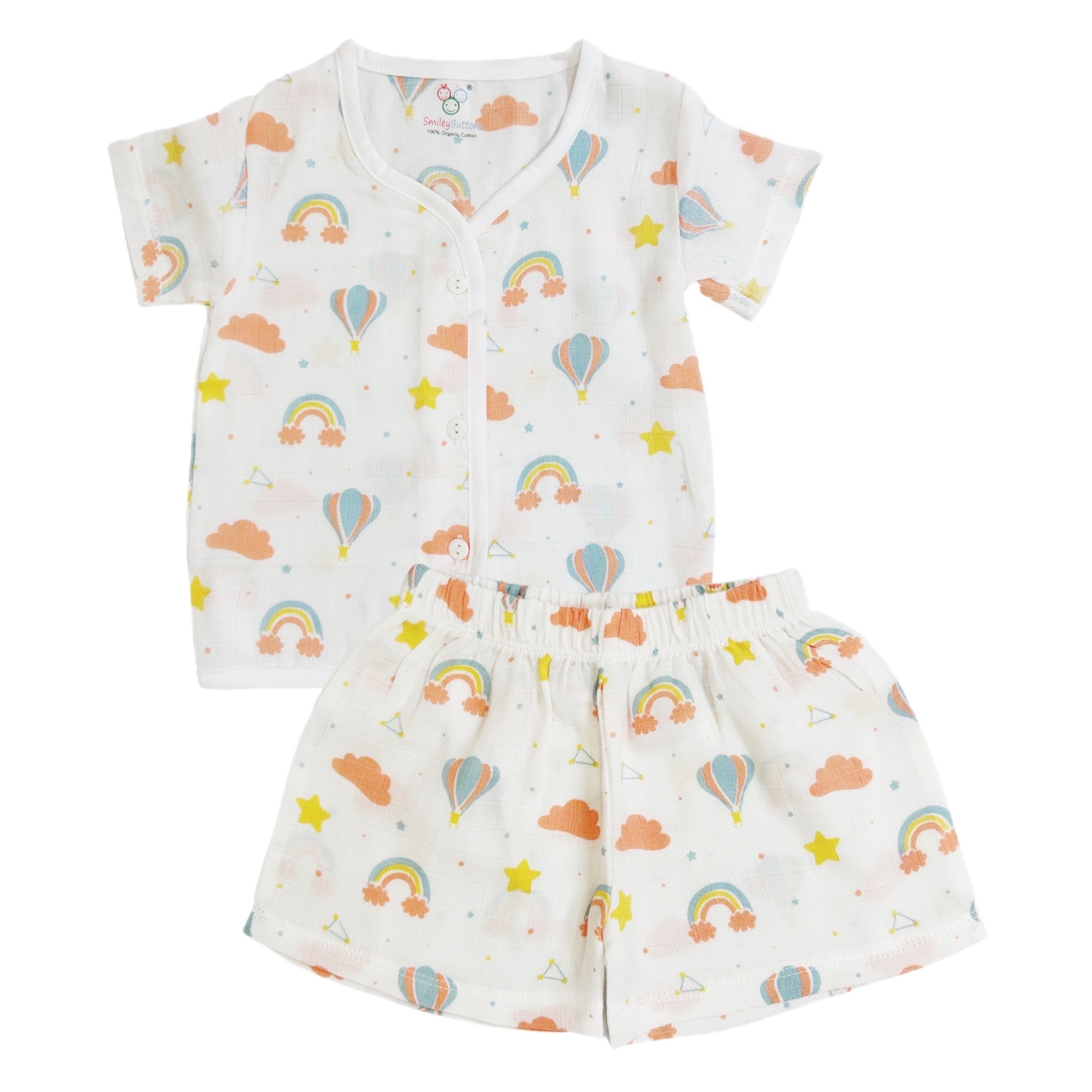 SALE | Muslin Jabla Set - Top & Shorts - 8 pack -c