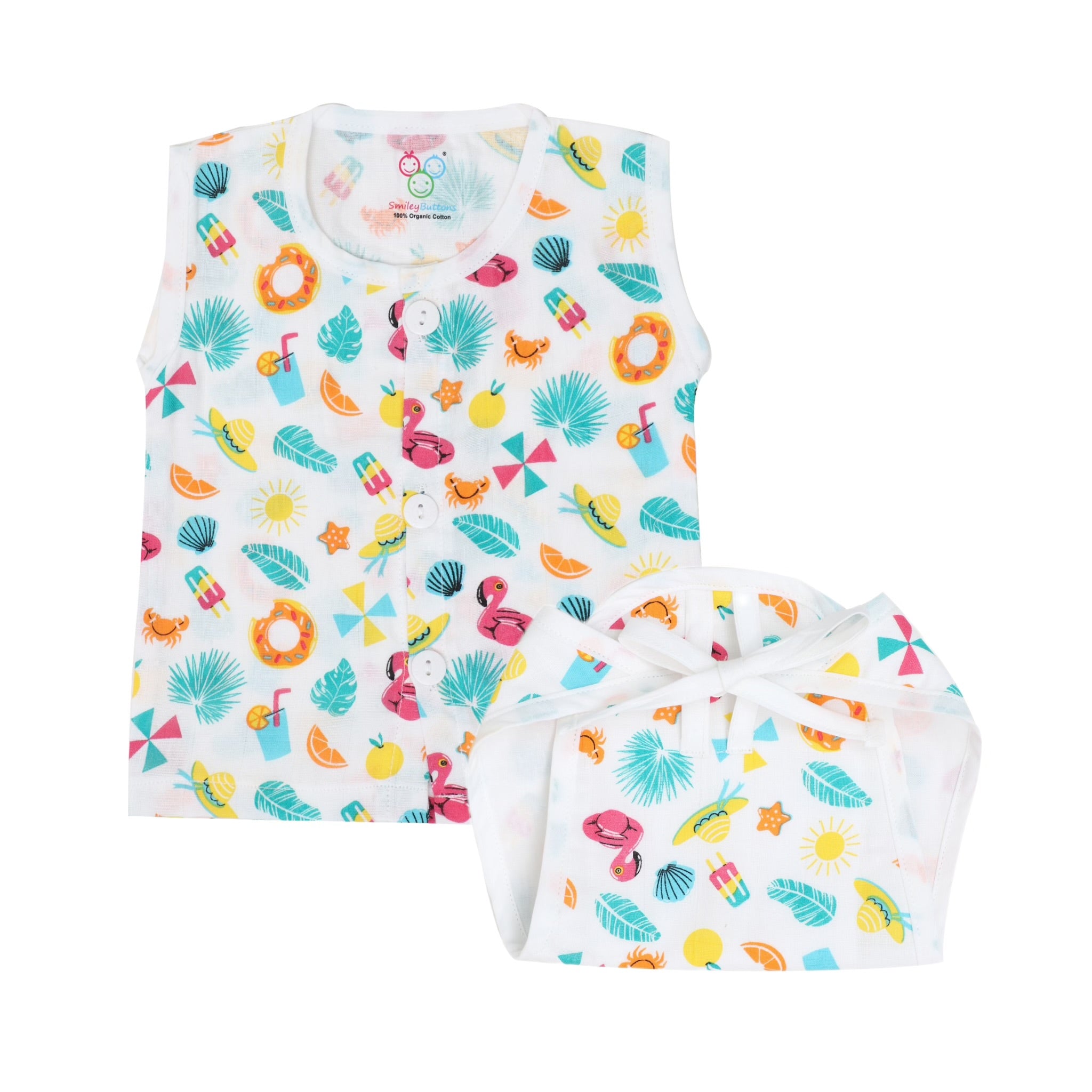 New Muslin Jabla & Nappy